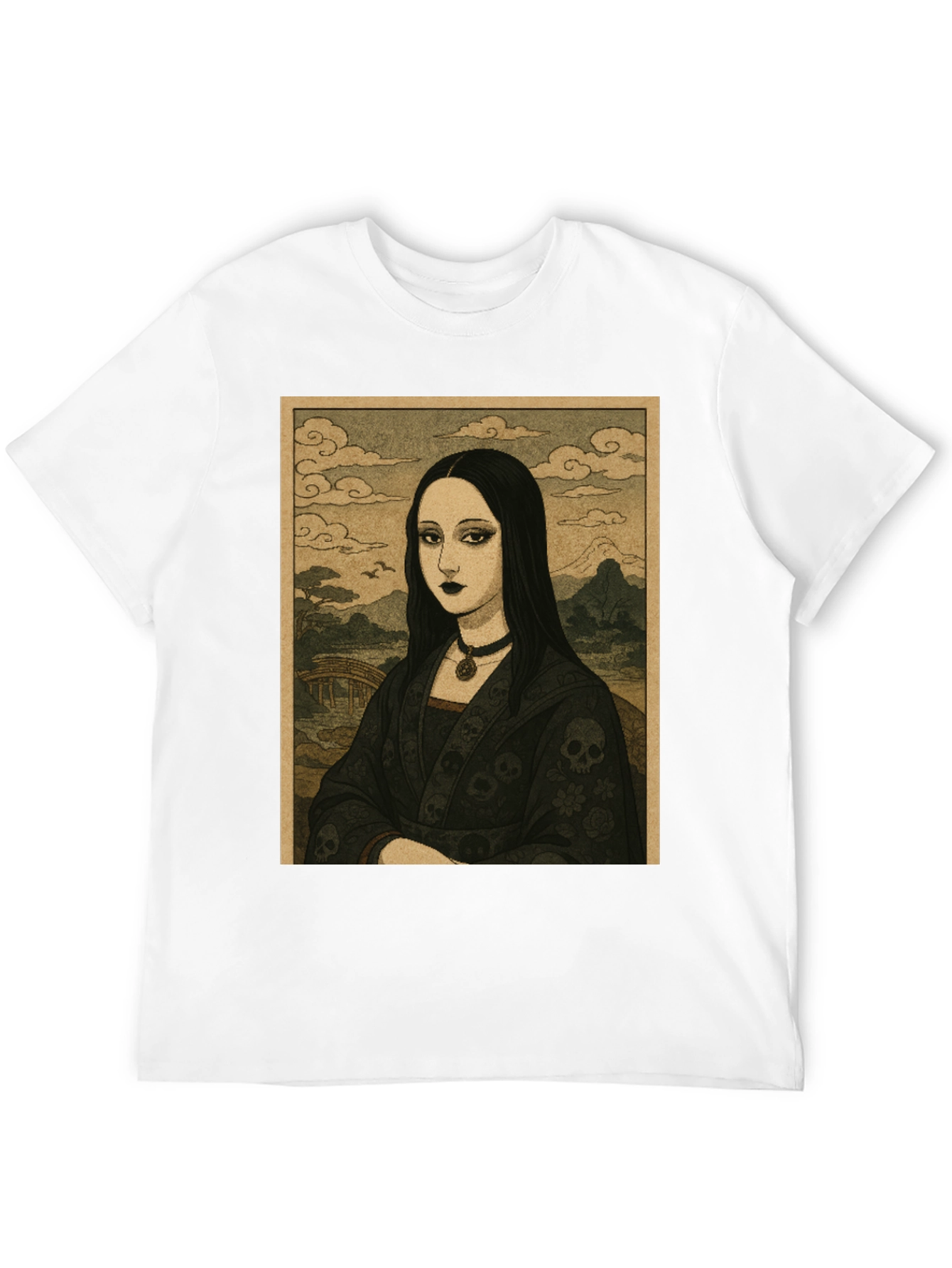 Gothic Mona Lisa Graphic Tee