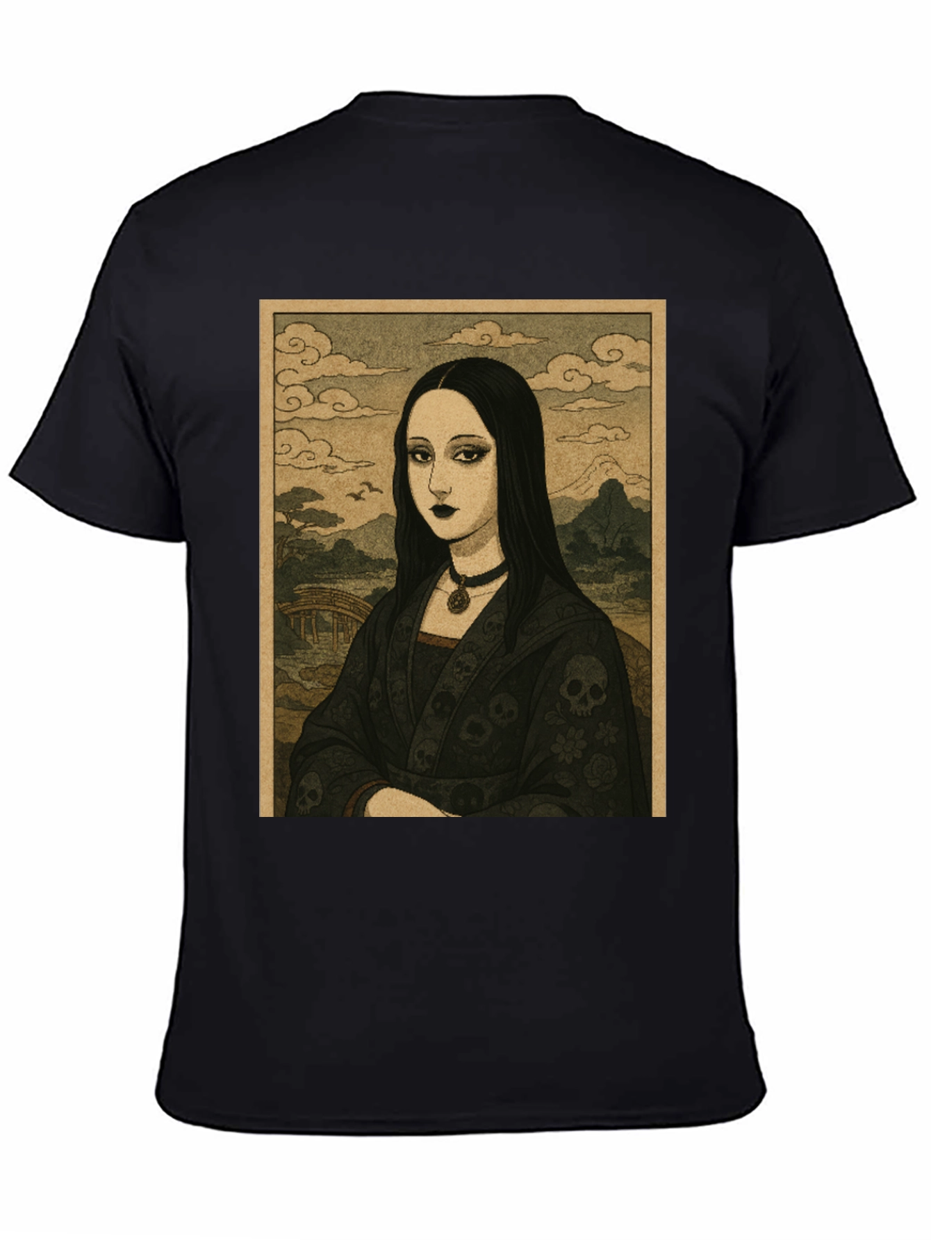 Gothic Mona Lisa Graphic Tee