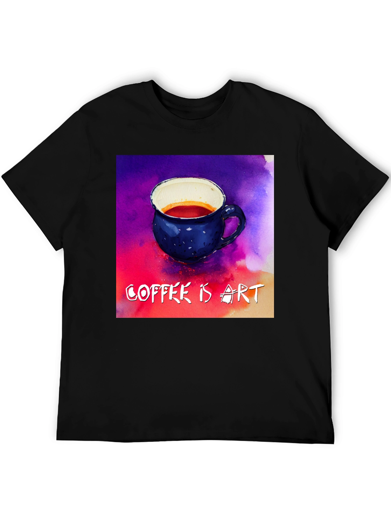 Coffee is Art Graphic T-Shirt