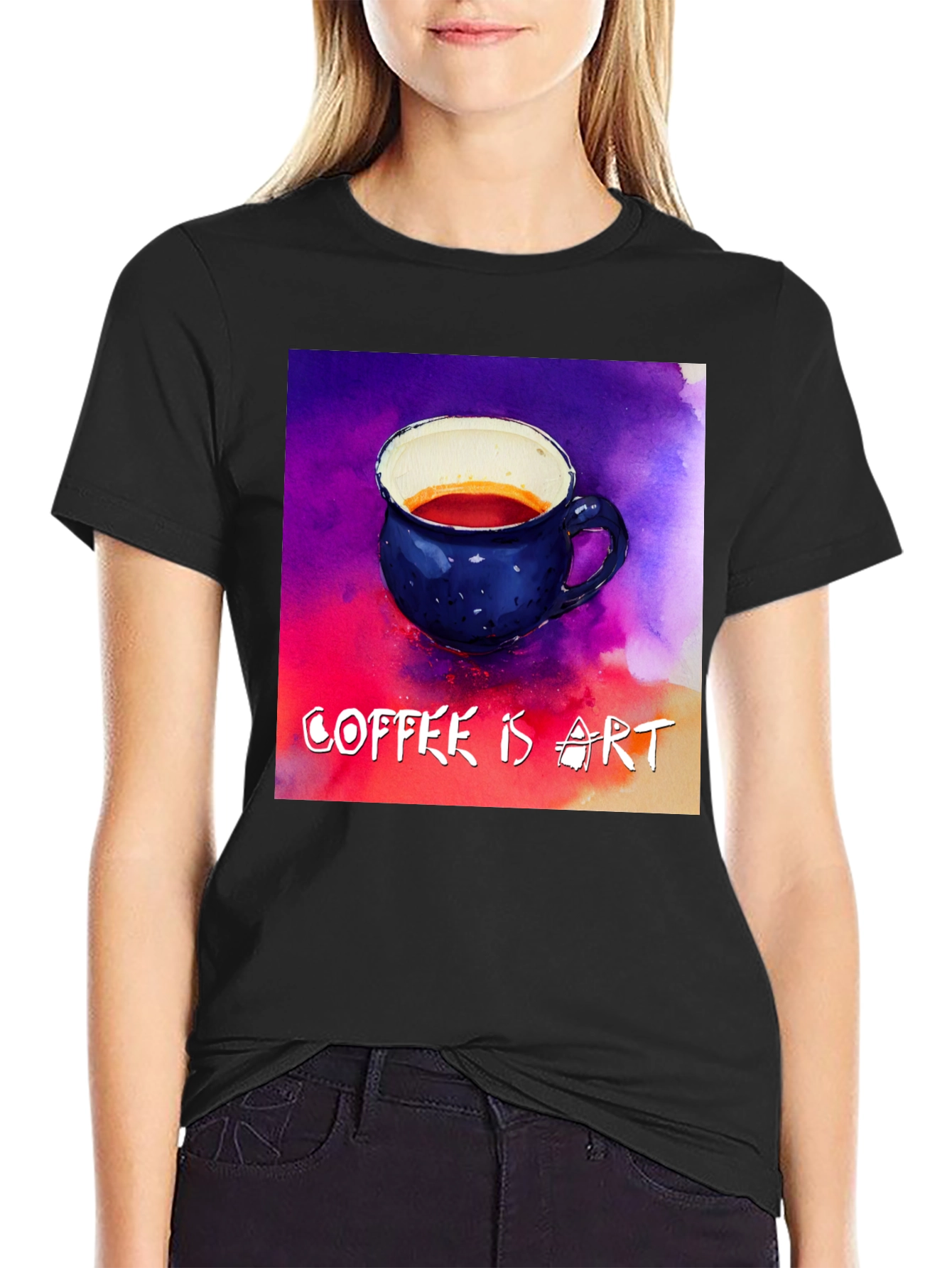 Coffee is Art Graphic T-Shirt
