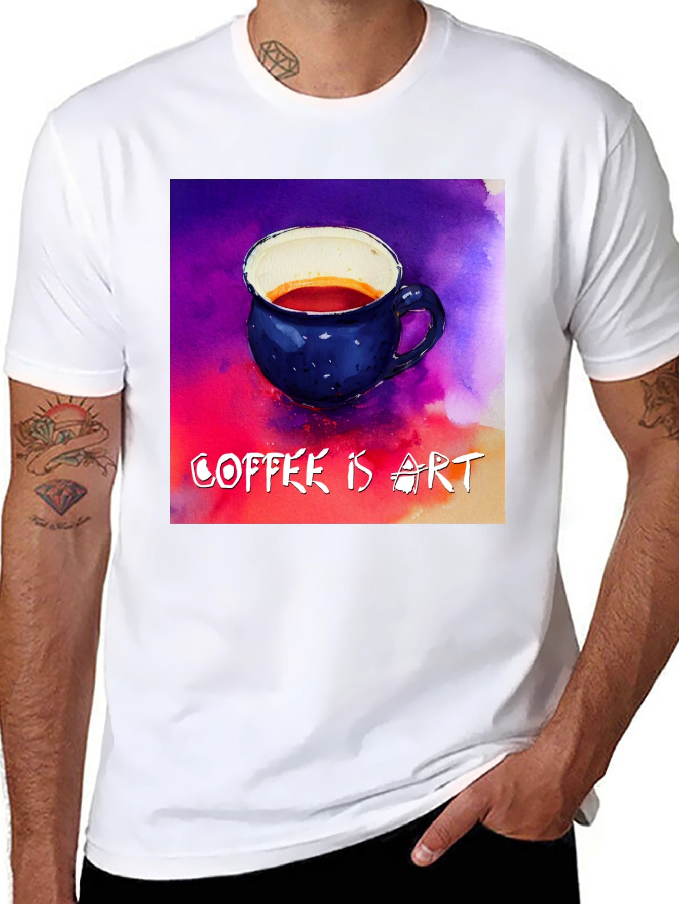 Coffee is Art Graphic T-Shirt