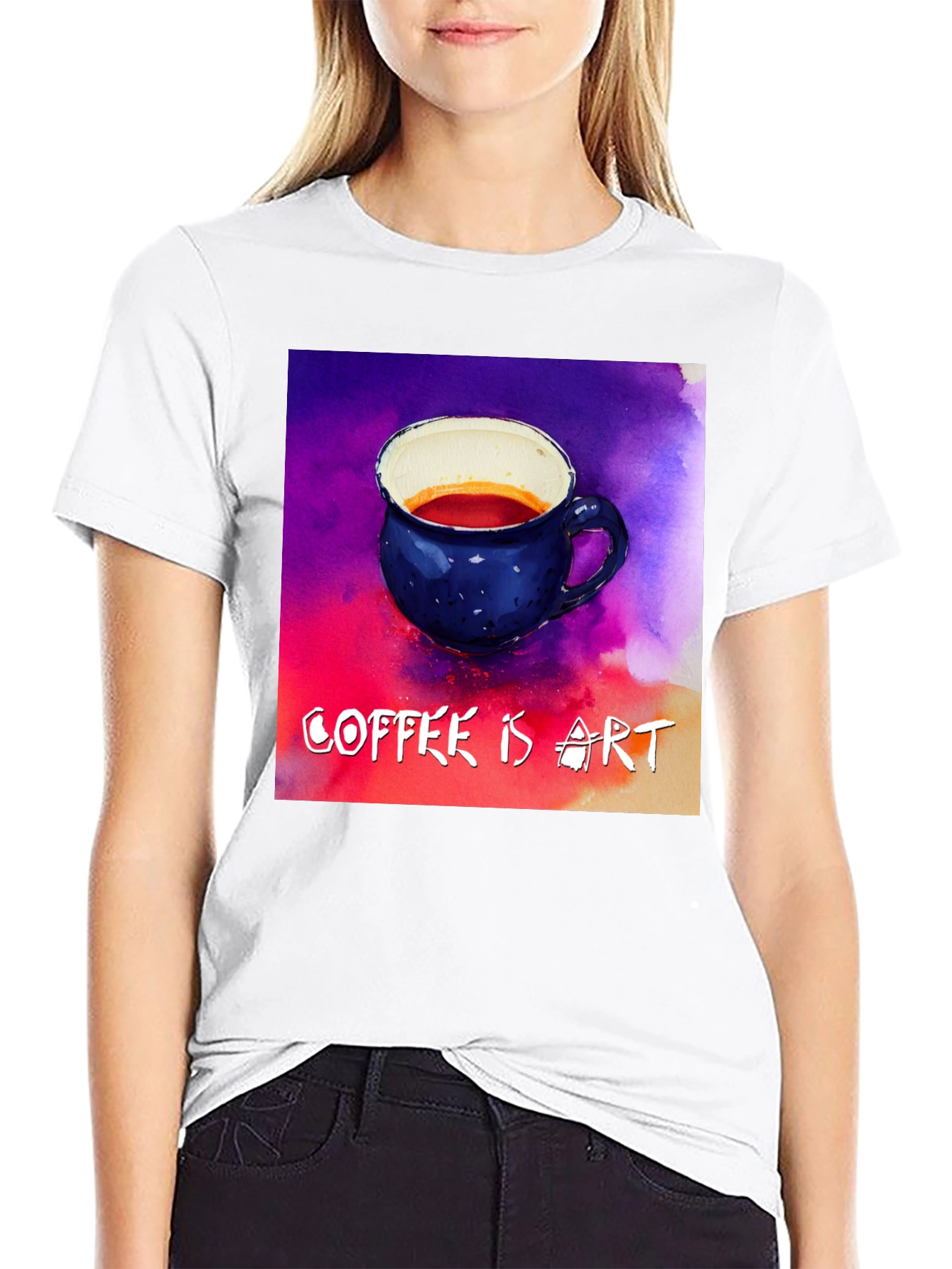 Coffee is Art Graphic T-Shirt