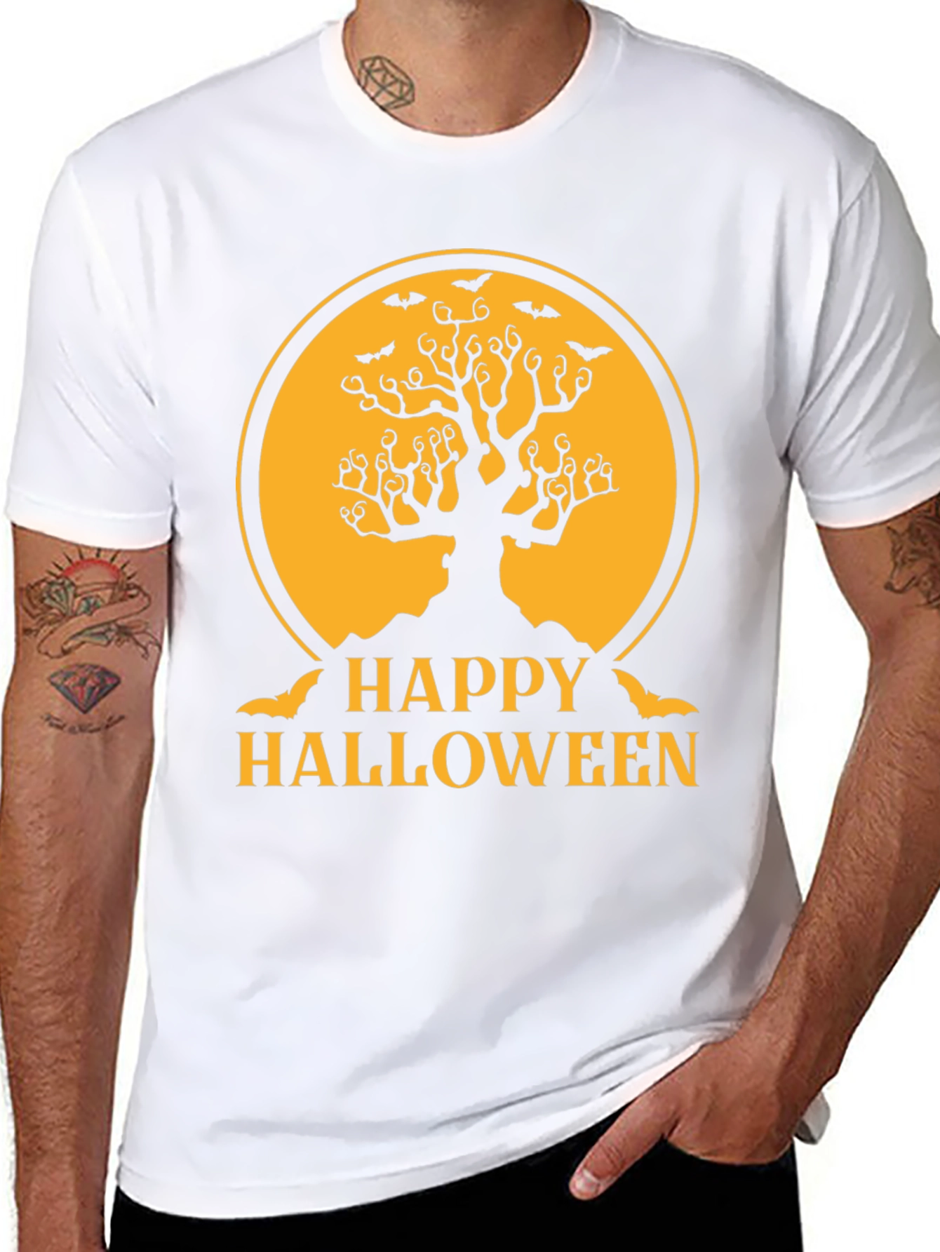 Halloween Tree Graphic Tee