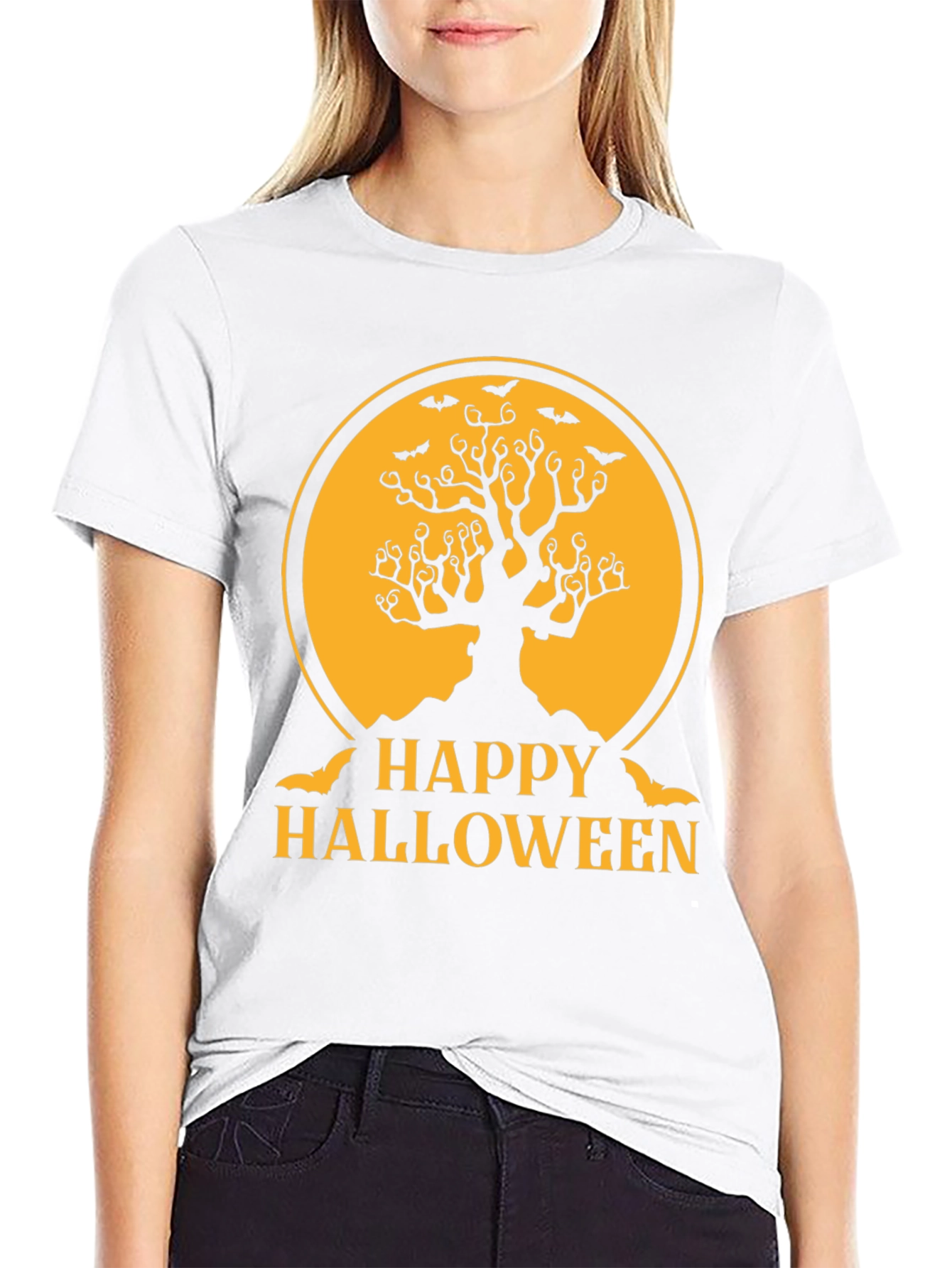 Halloween Tree Graphic Tee