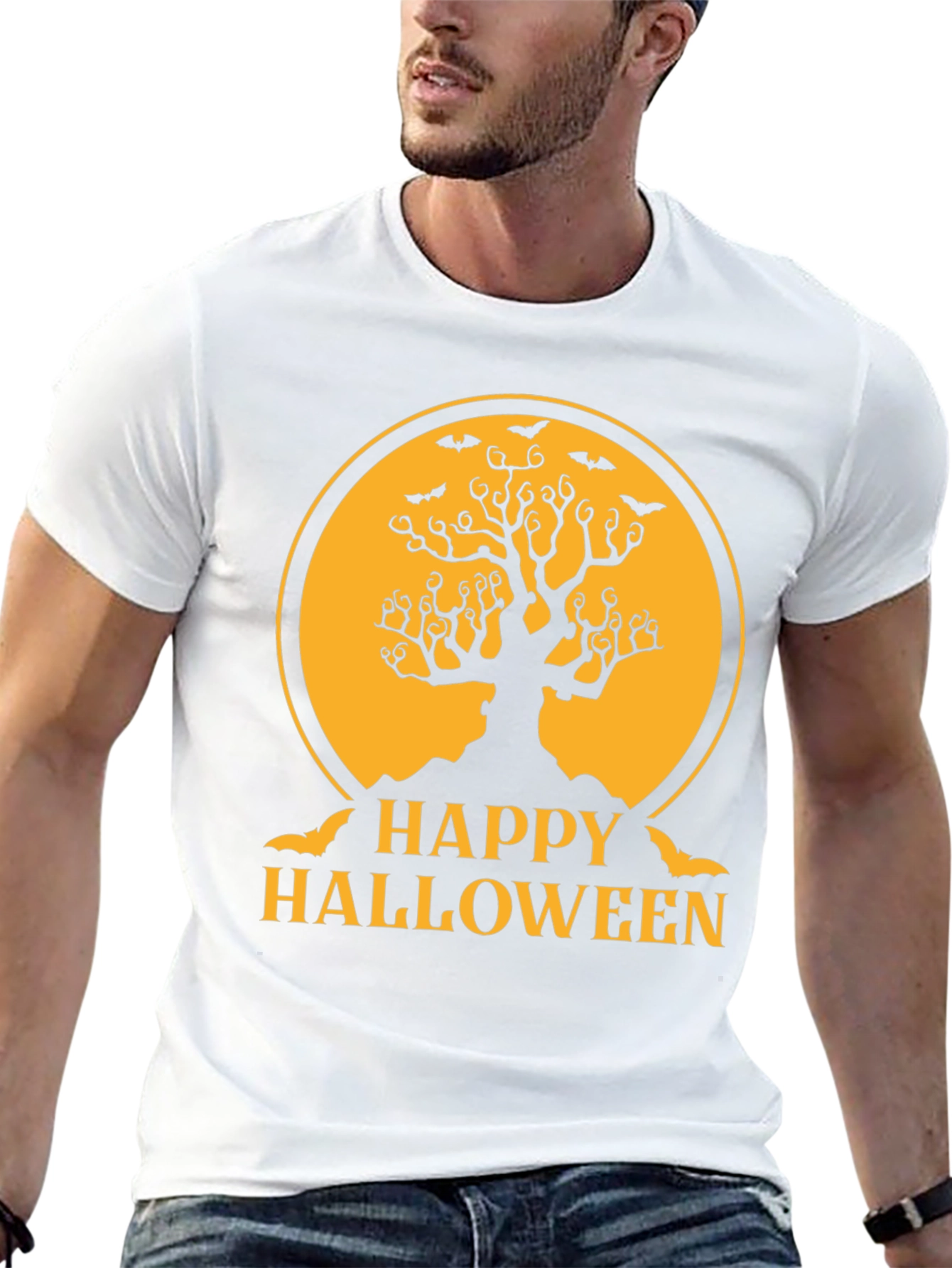 Halloween Tree Graphic Tee