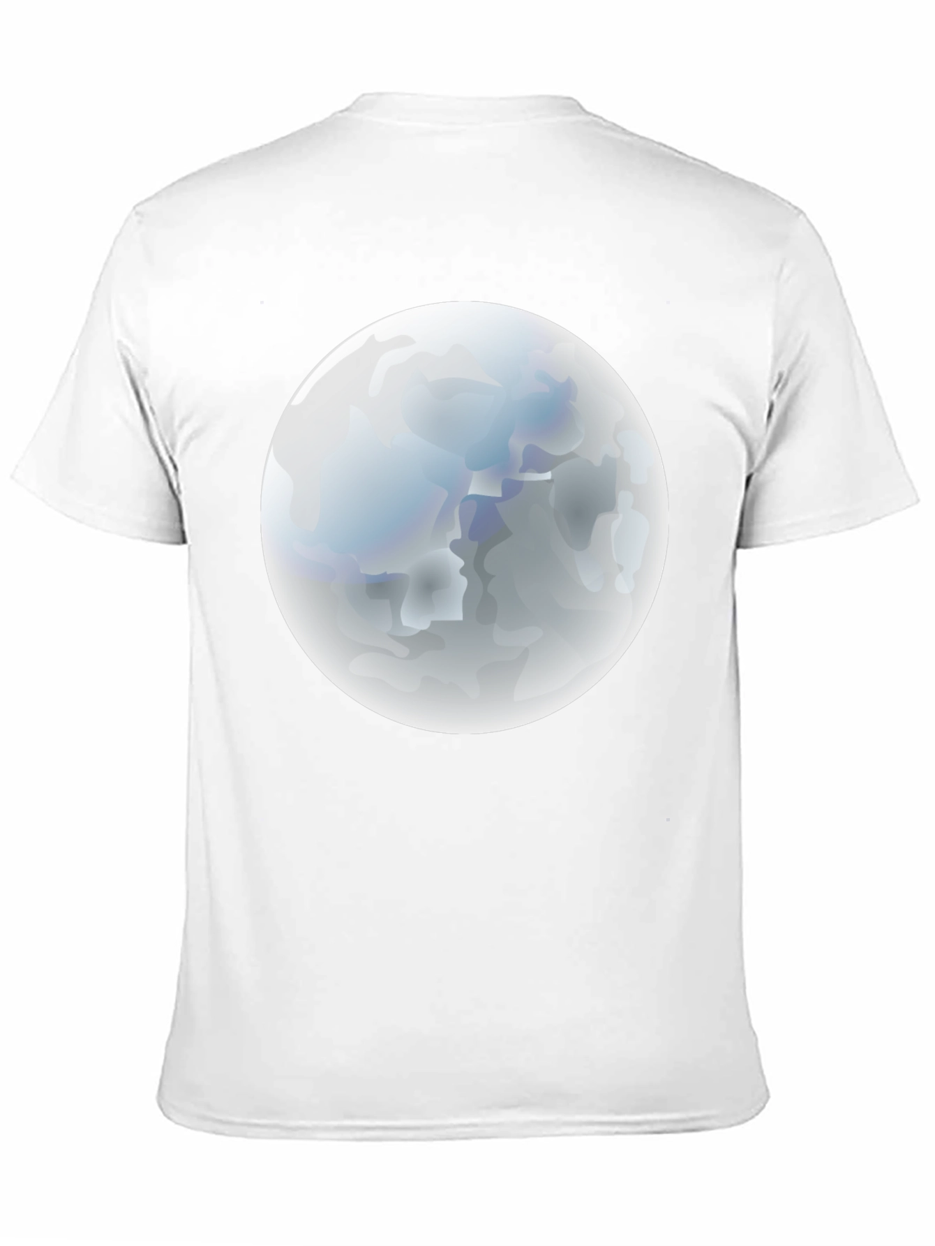 Lunar Graphic Tee - Black Cotton Blend