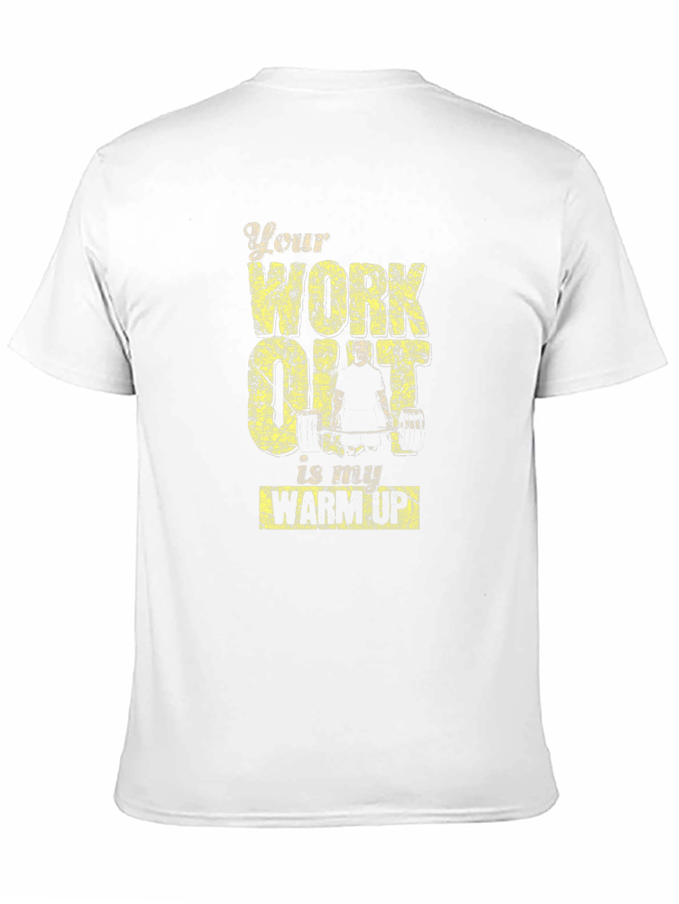 Workout Graphic Tee - Motivational Gym Shirt