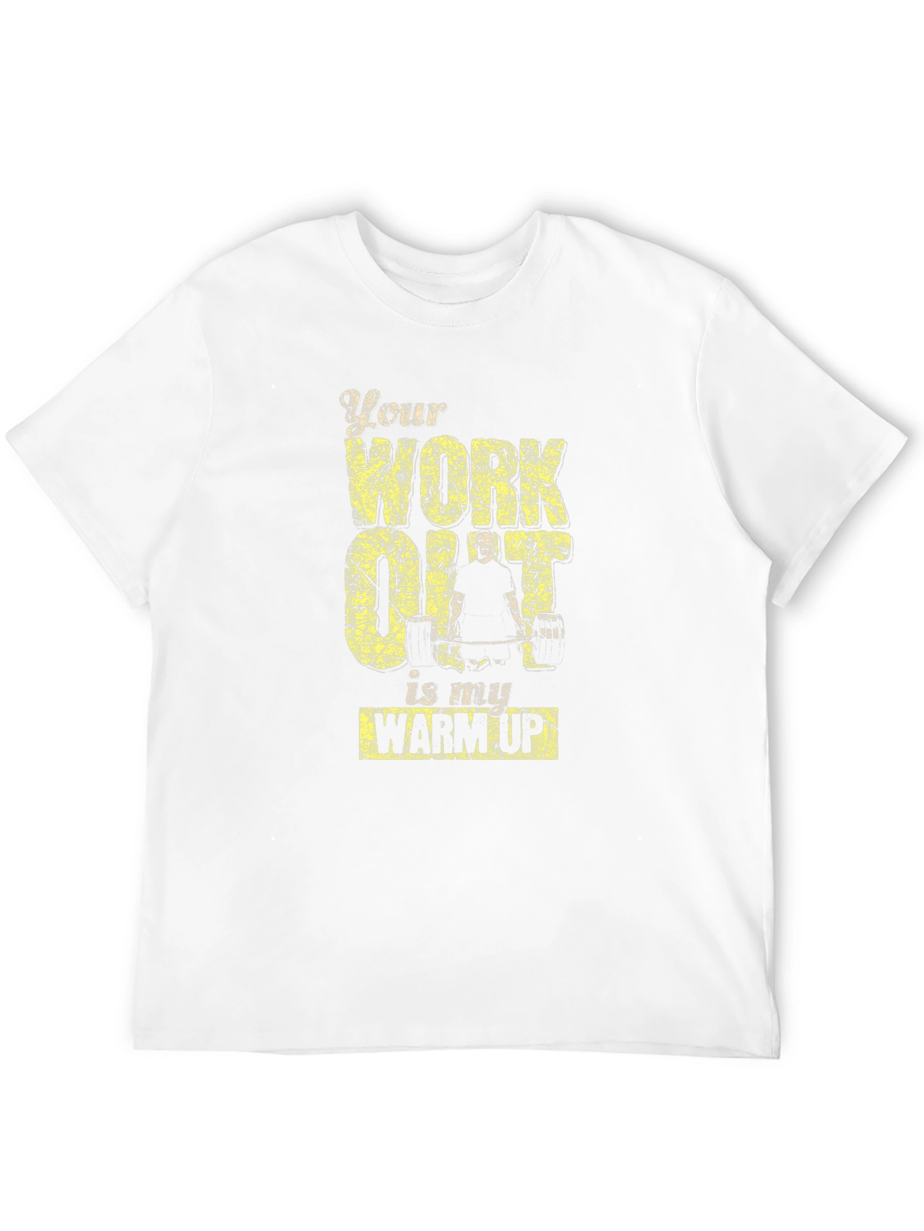 Workout Graphic Tee - Motivational Gym Shirt