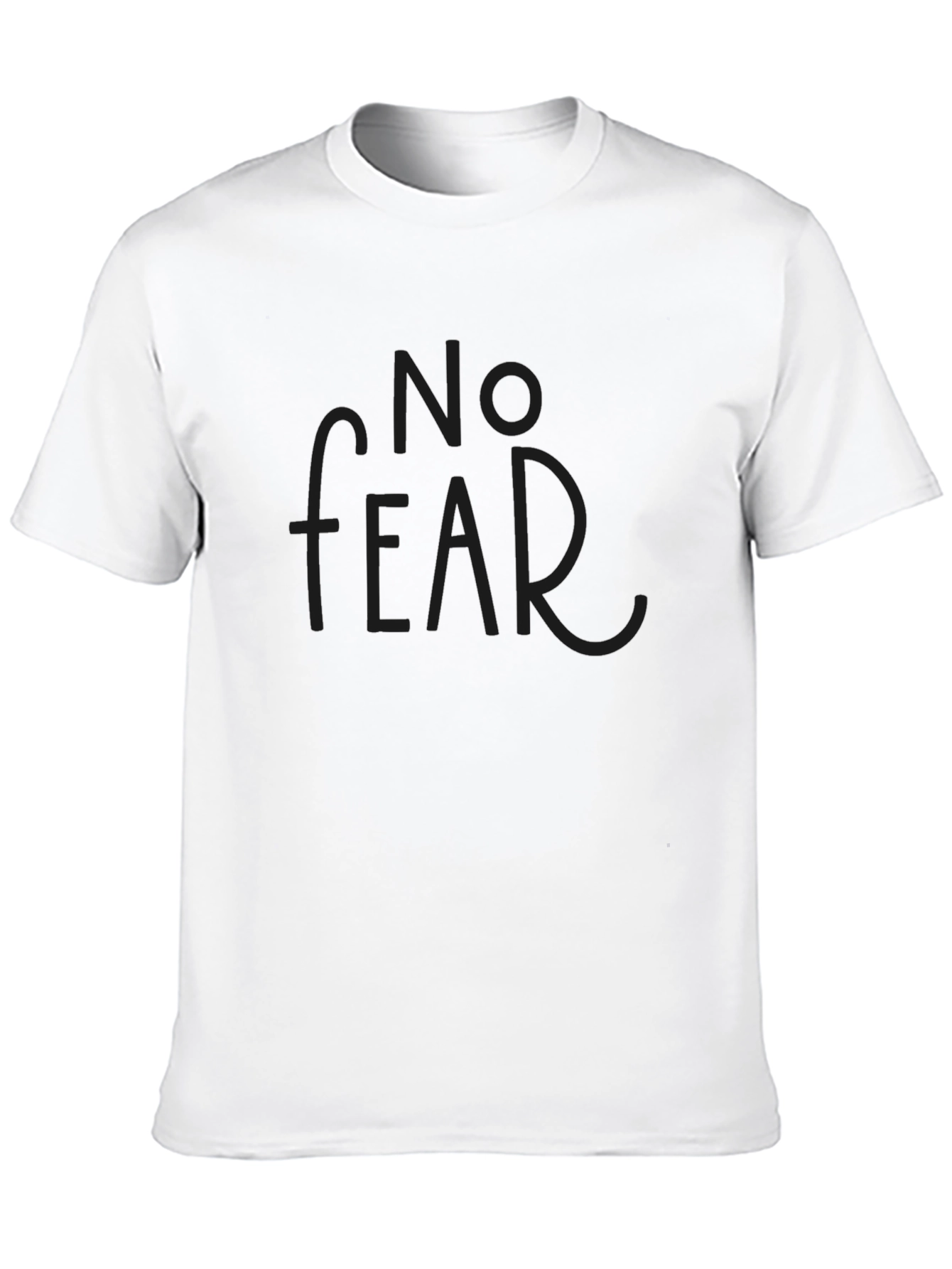 No Fear Black Graphic Tee