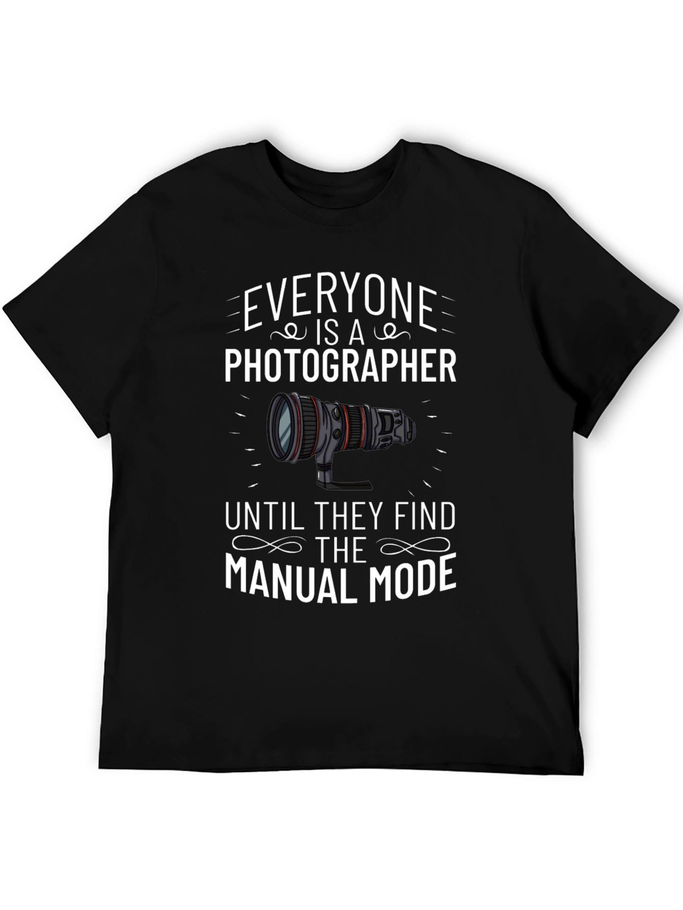 Funny Photographer T-Shirt - Manual Mode