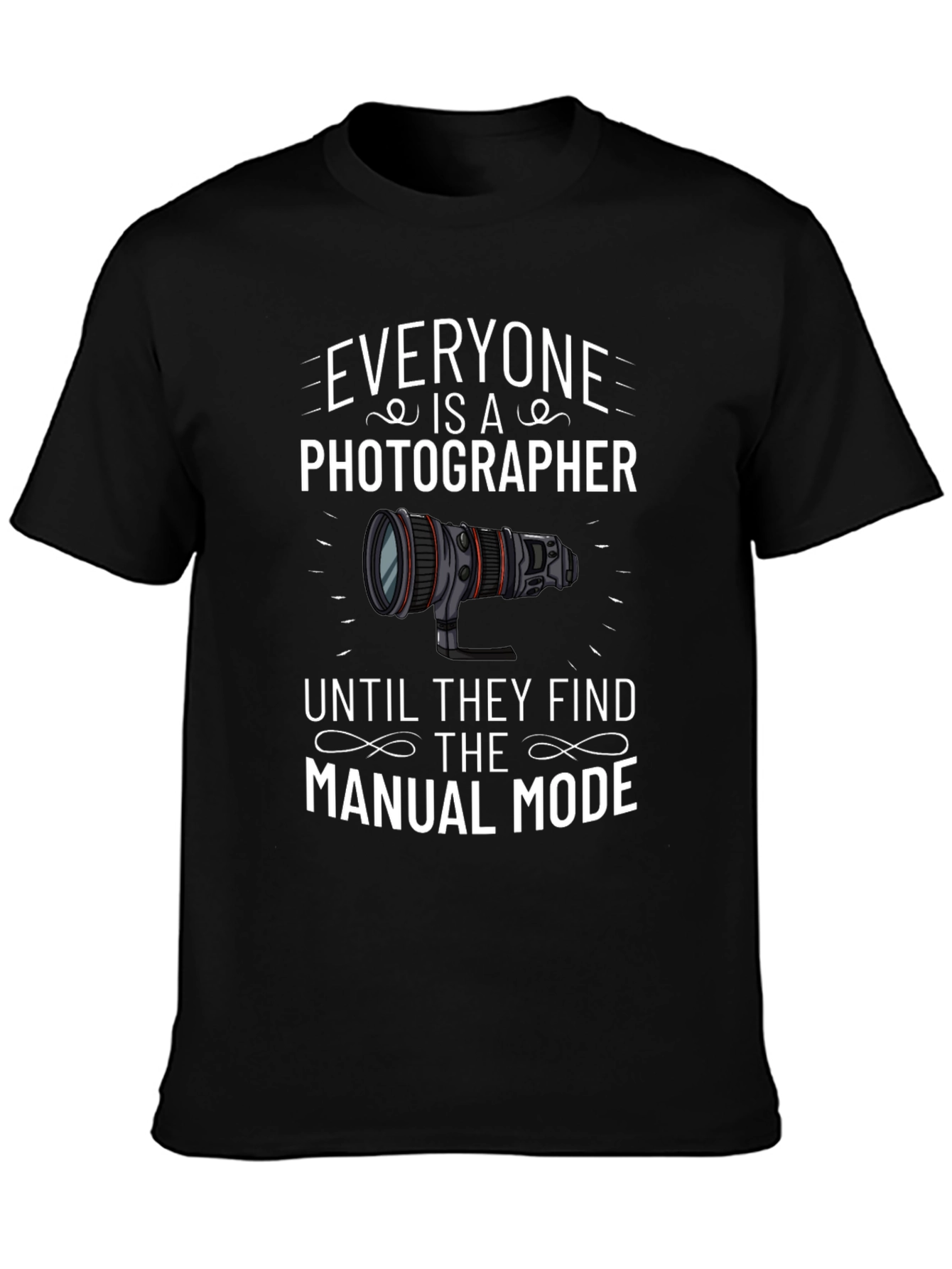 Funny Photographer T-Shirt - Manual Mode