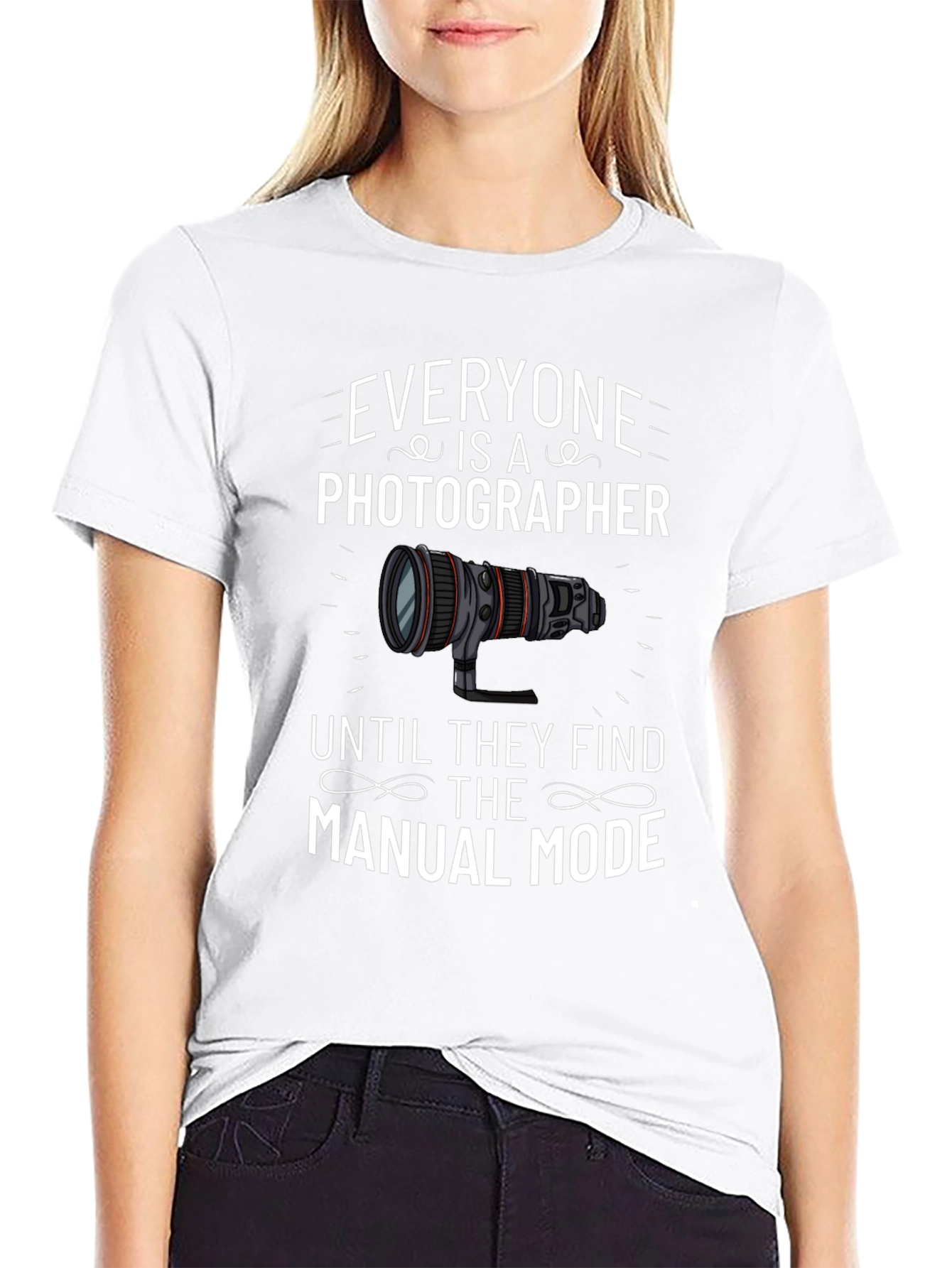 Funny Photographer T-Shirt - Manual Mode