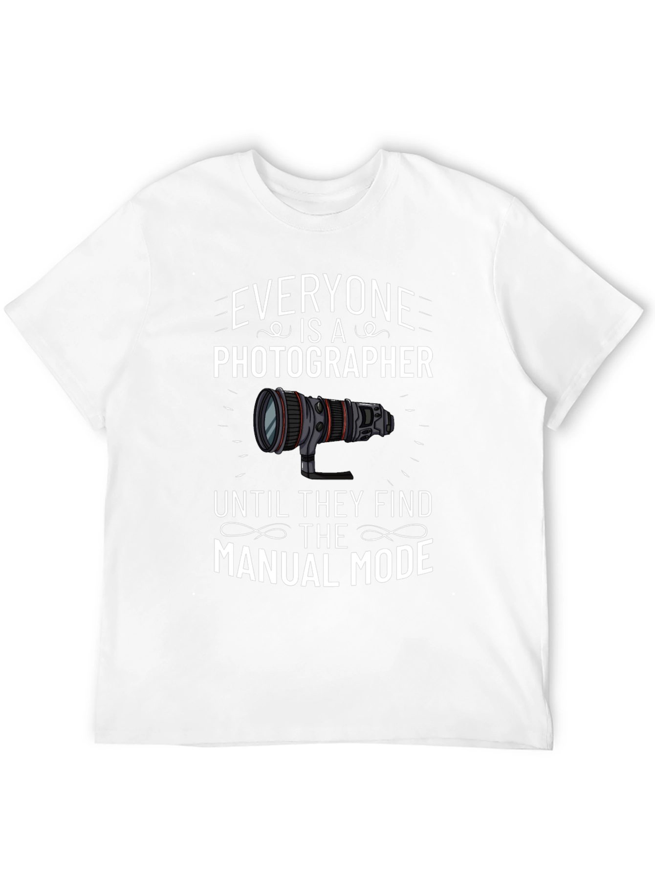 Funny Photographer T-Shirt - Manual Mode