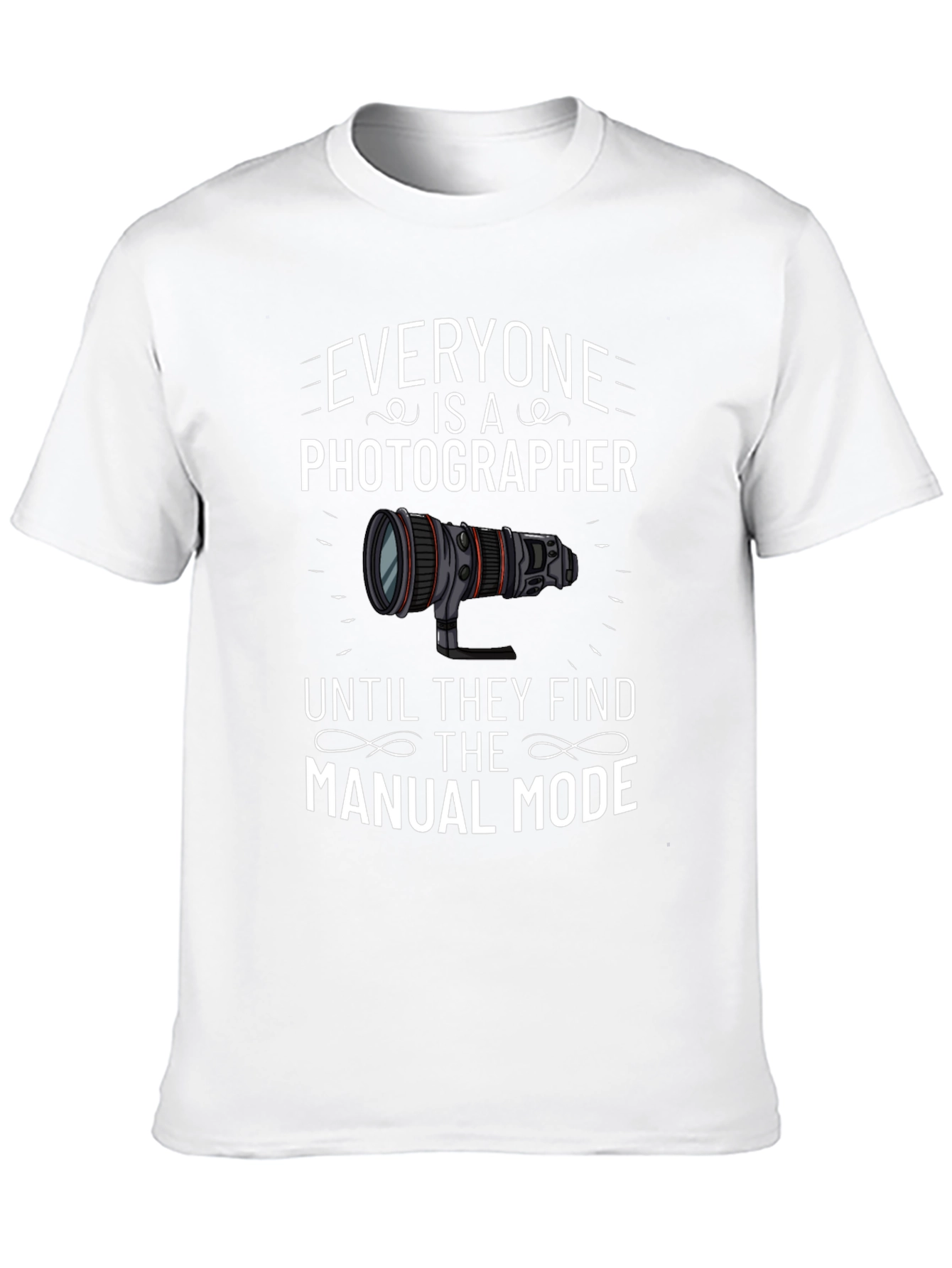 Funny Photographer T-Shirt - Manual Mode