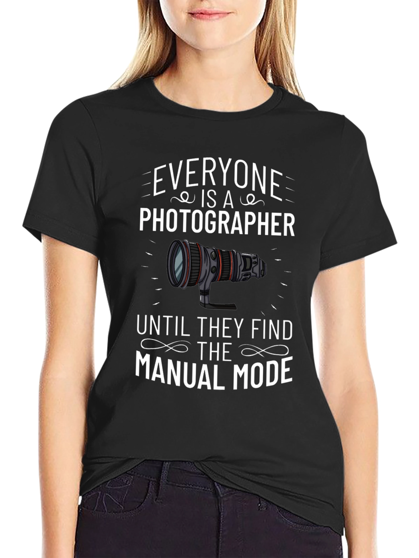 Funny Photographer T-Shirt - Manual Mode