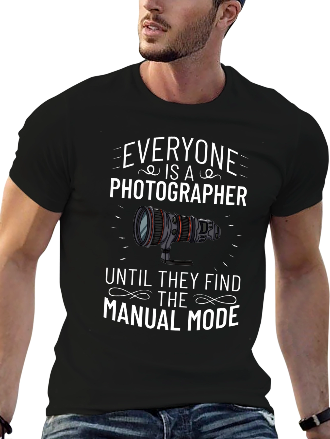 Funny Photographer T-Shirt - Manual Mode
