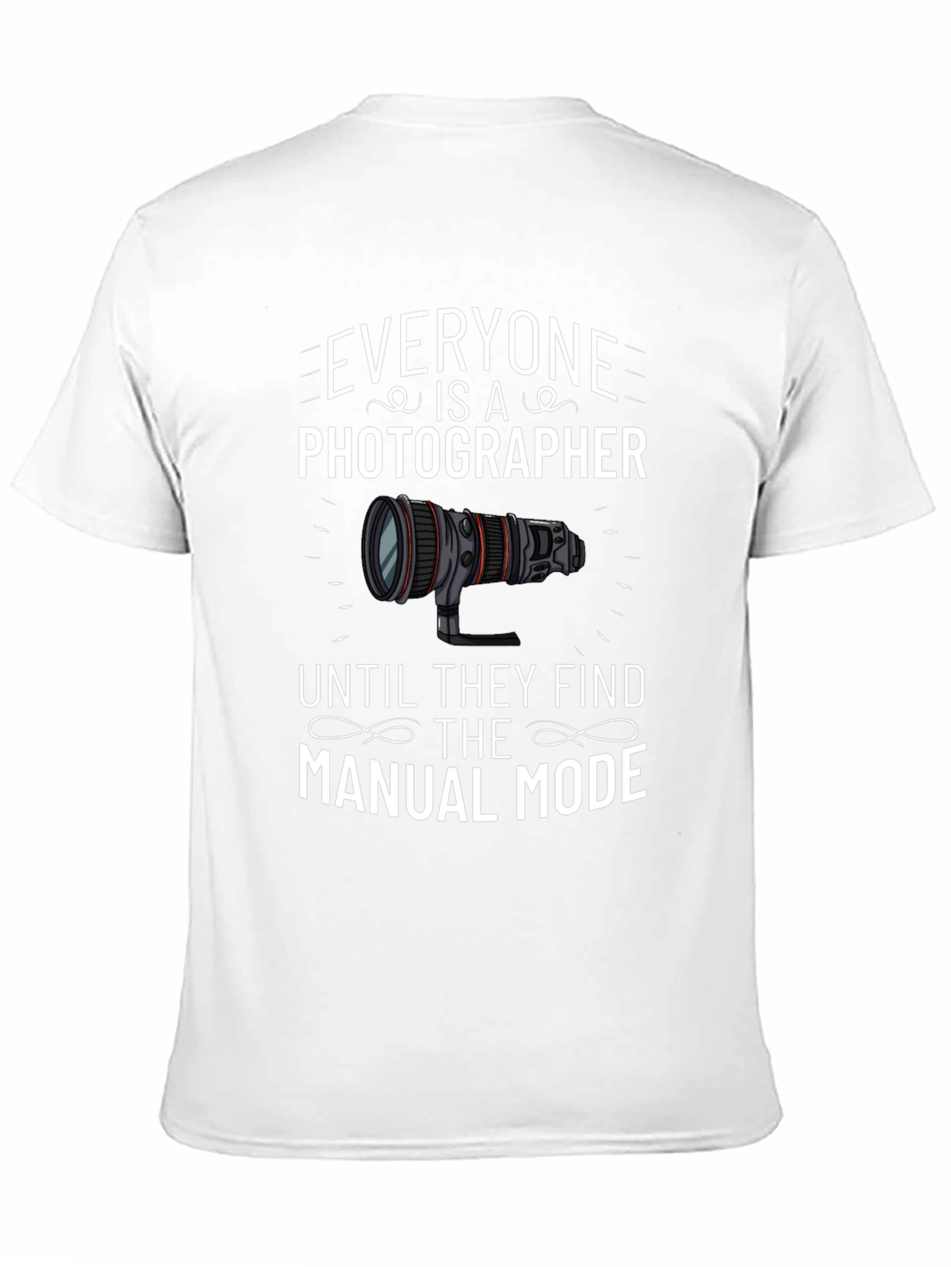 Funny Photographer T-Shirt - Manual Mode