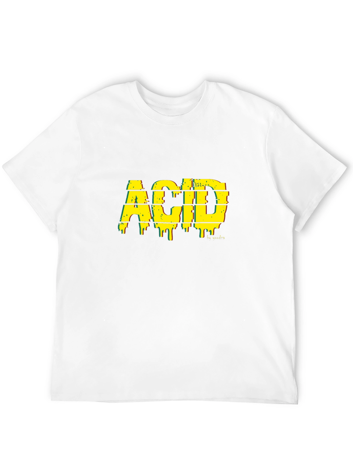 Acid Graphic Black Tee - Stylish Streetwear