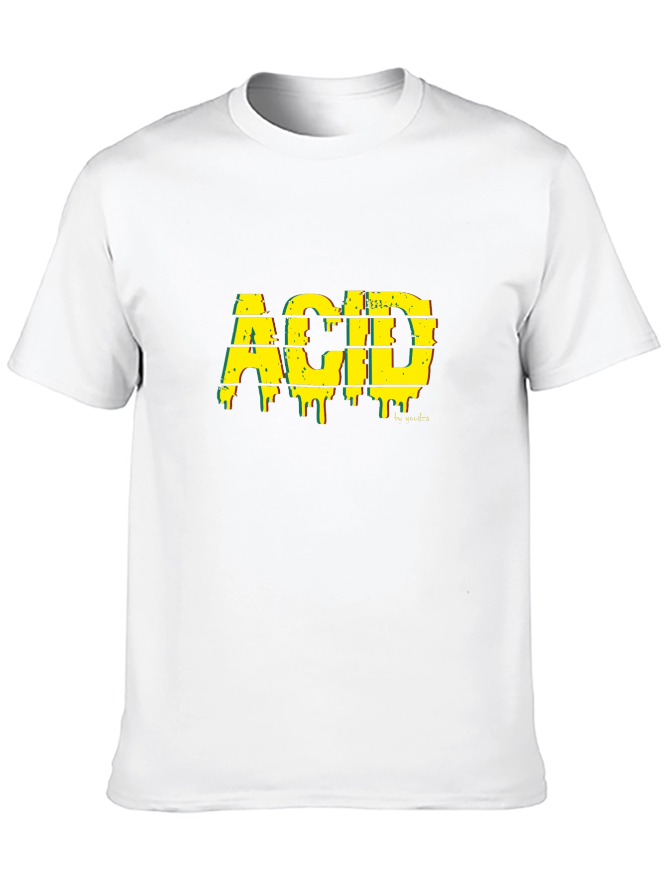 Acid Graphic Black Tee - Stylish Streetwear