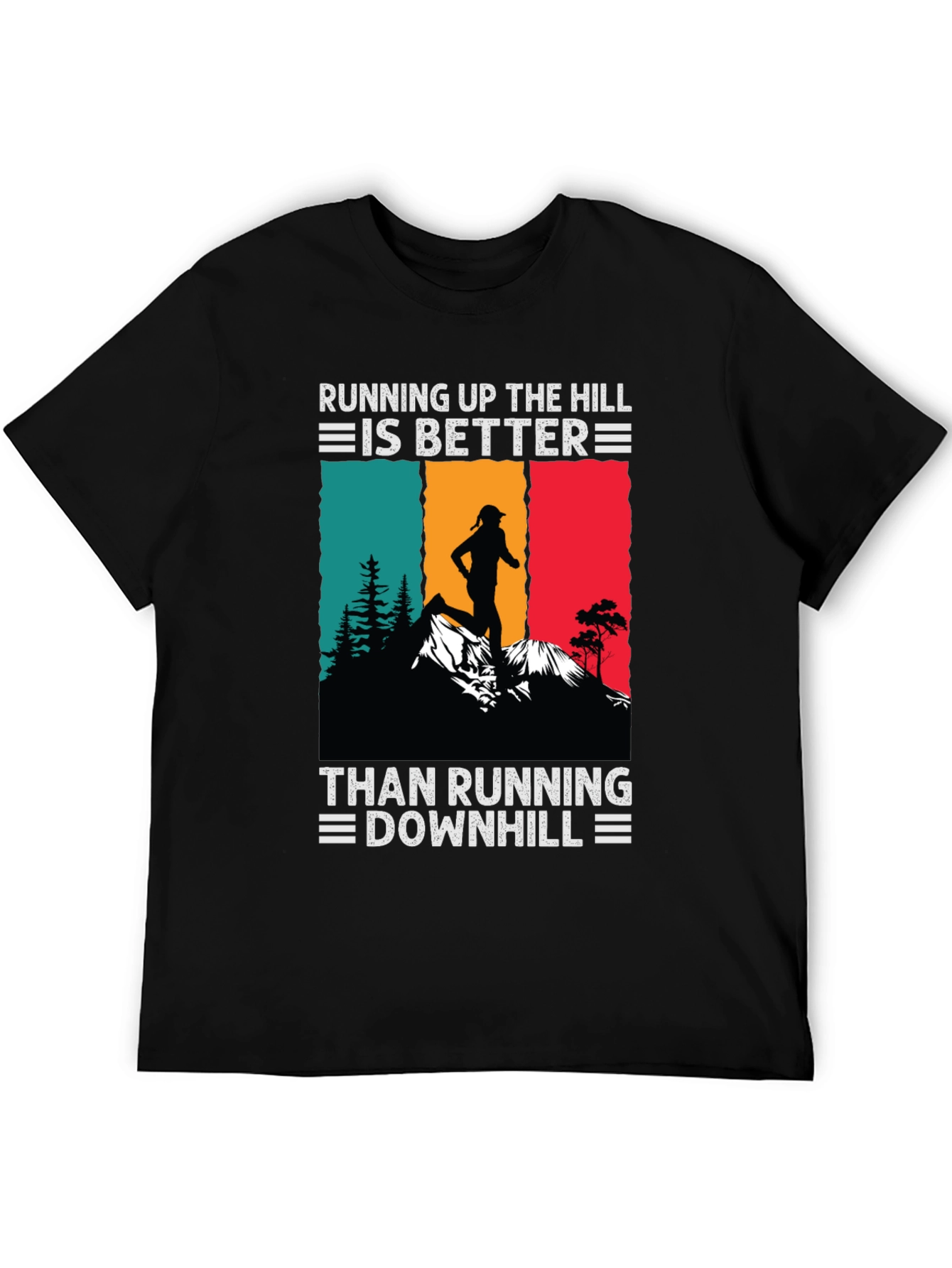 Running Up The Hill Graphic Tee