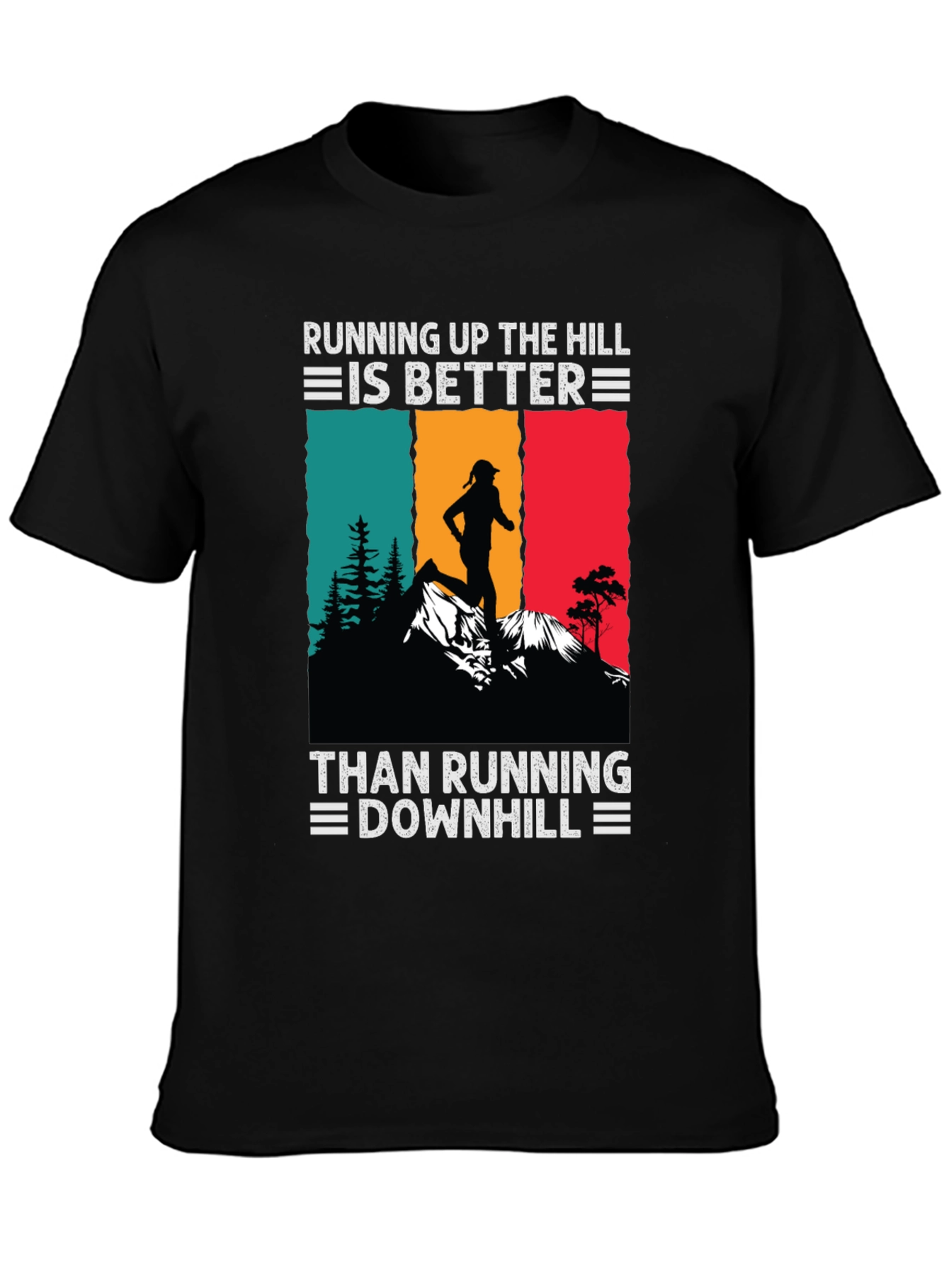 Running Up The Hill Graphic Tee