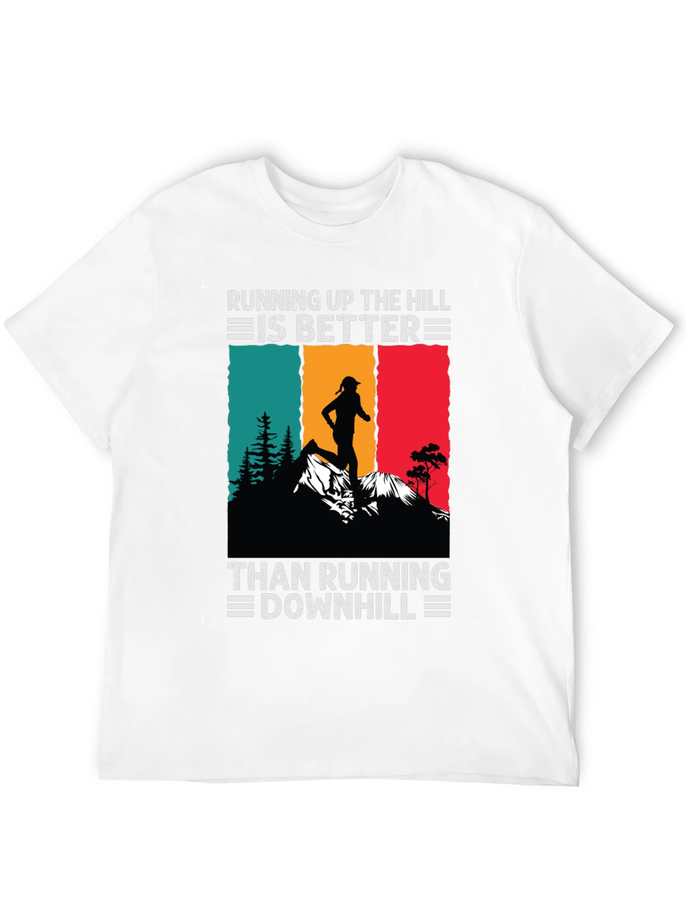 Running Up The Hill Graphic Tee