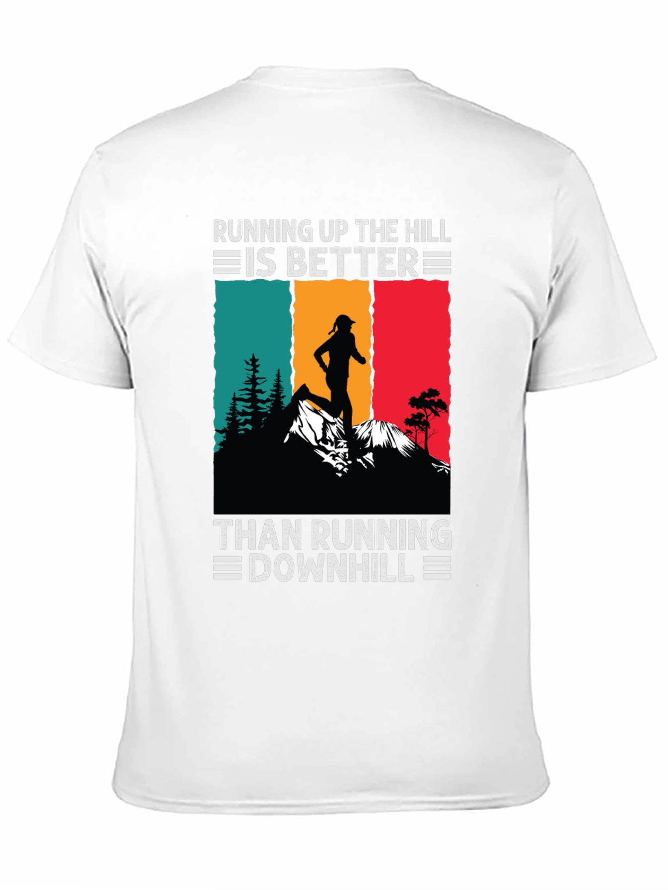 Running Up The Hill Graphic Tee