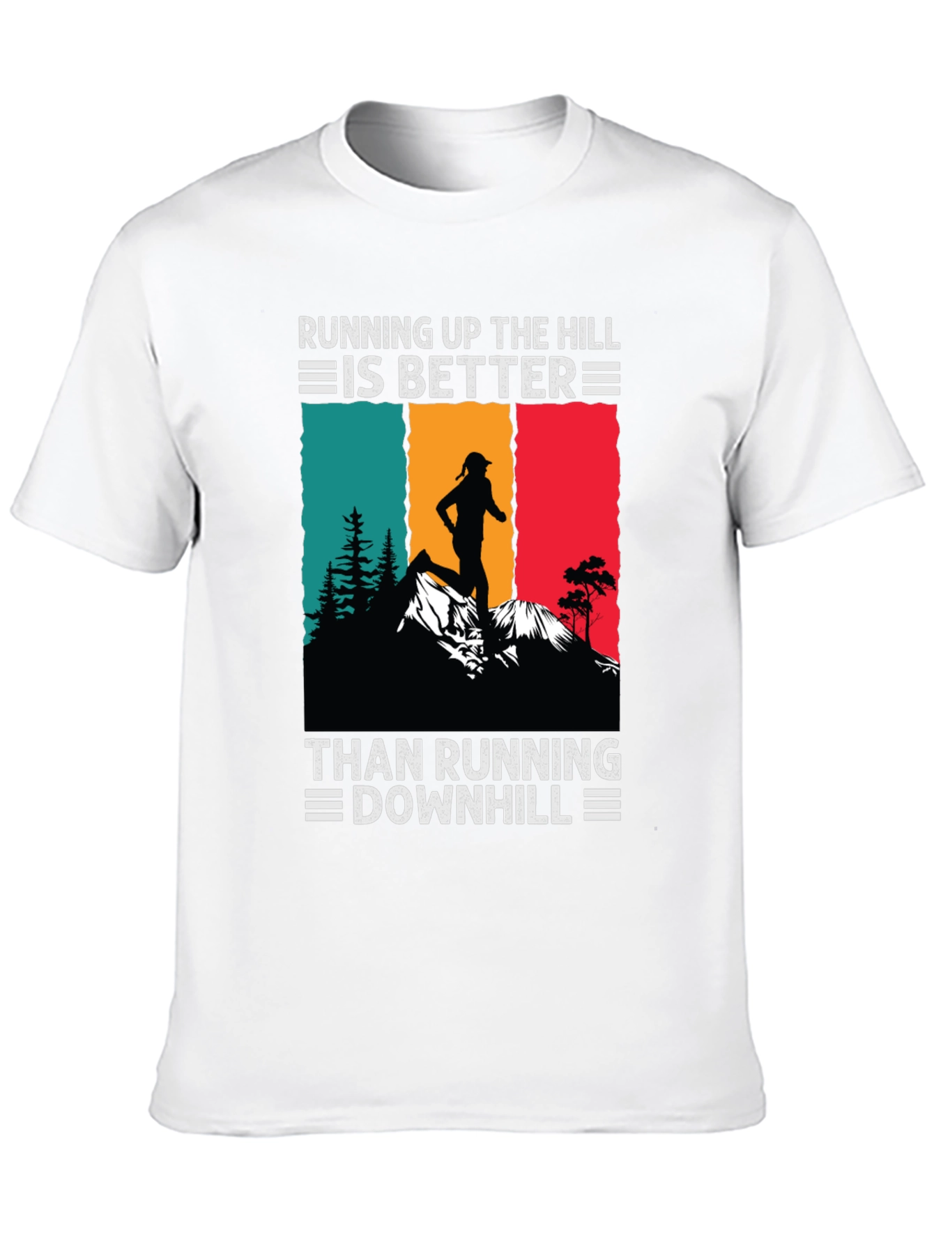 Running Up The Hill Graphic Tee