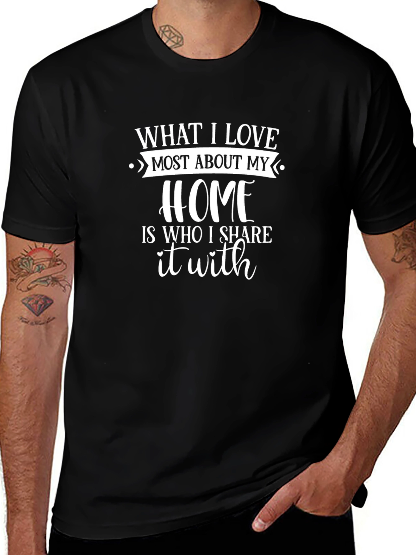Home Is Who I Share It With T-Shirt