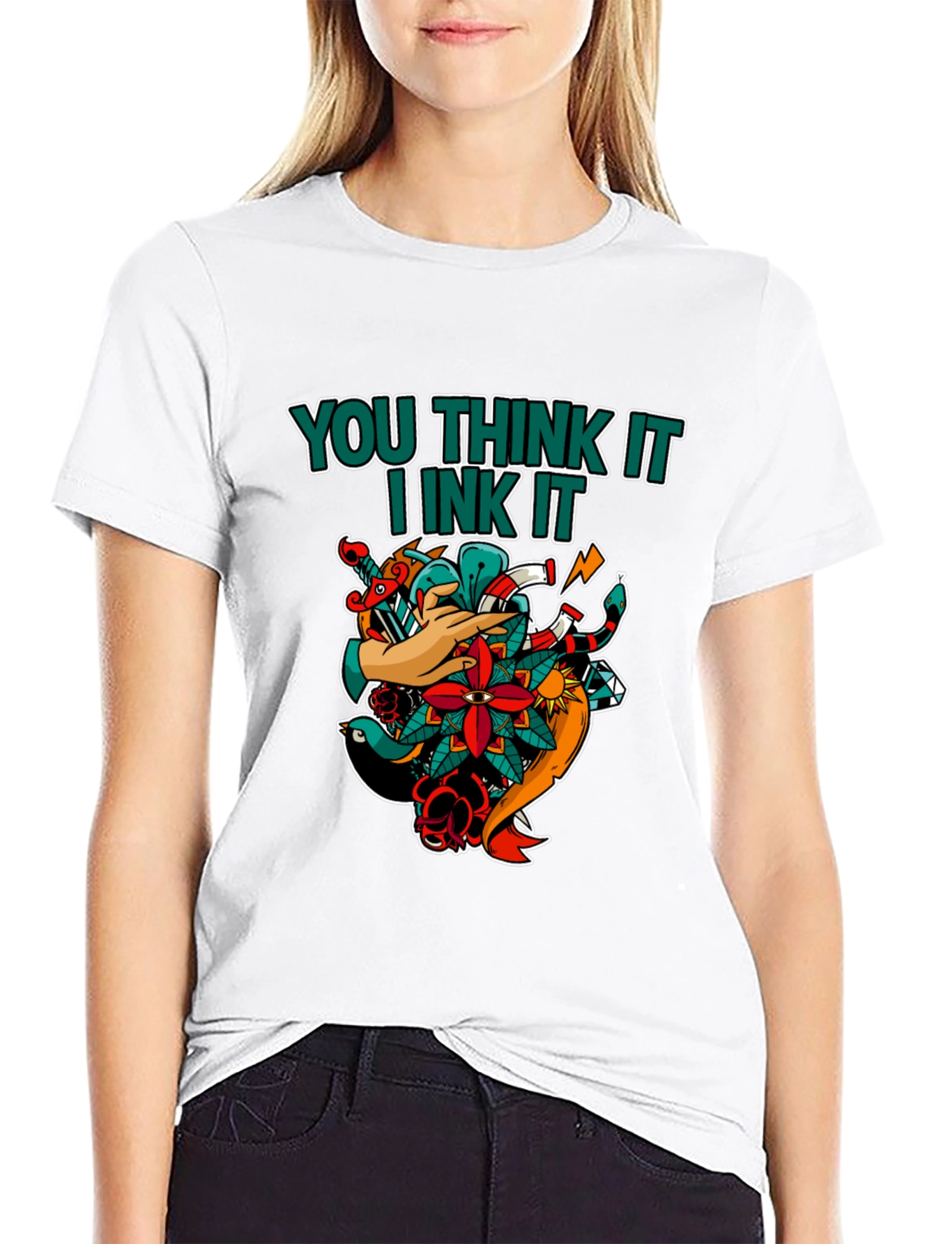 You Think It I Ink It Tattoo T-Shirt