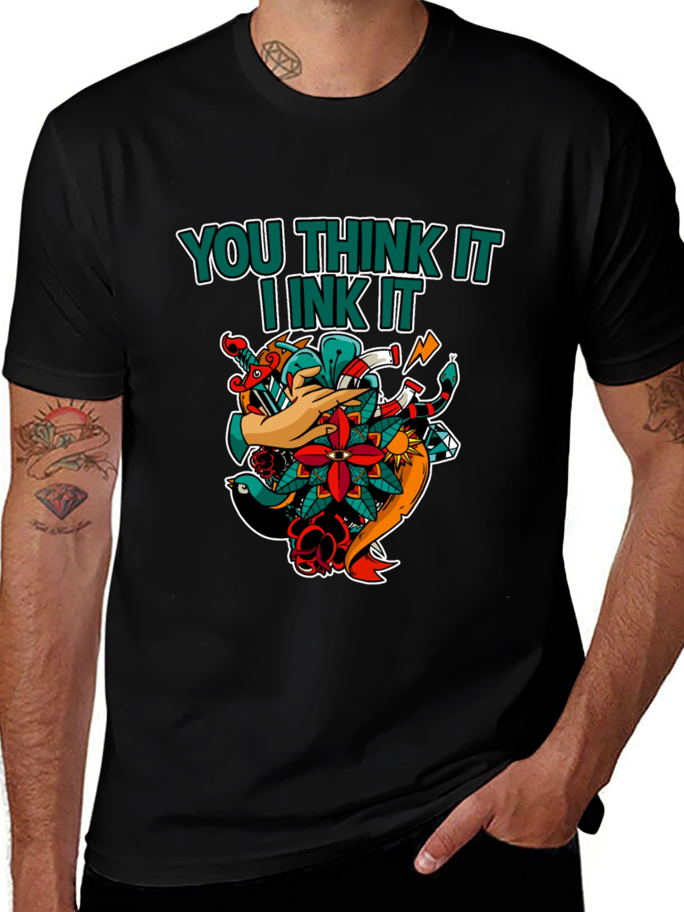You Think It I Ink It Tattoo T-Shirt