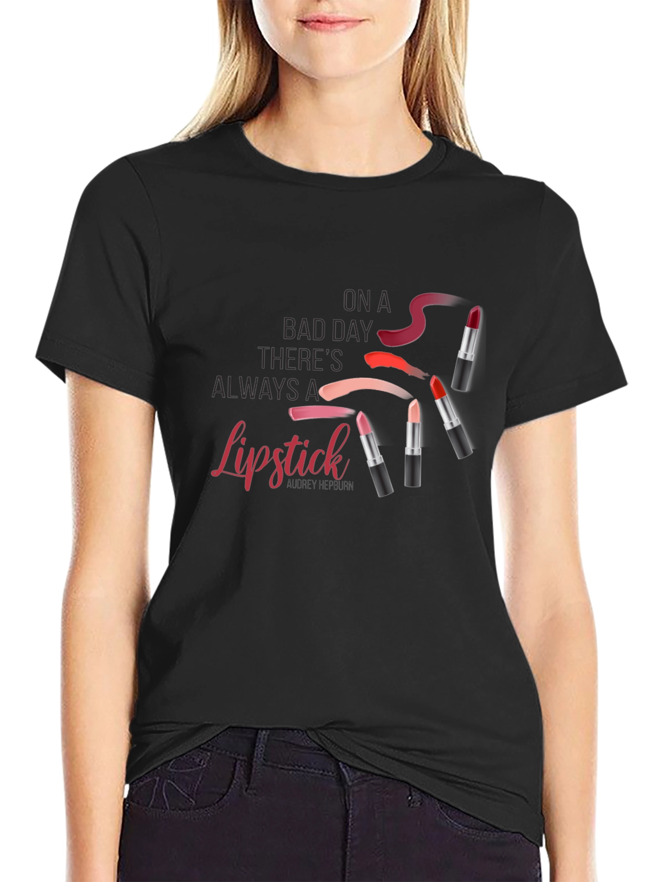 Lipstick Graphic Tee - Bad Day Fashion