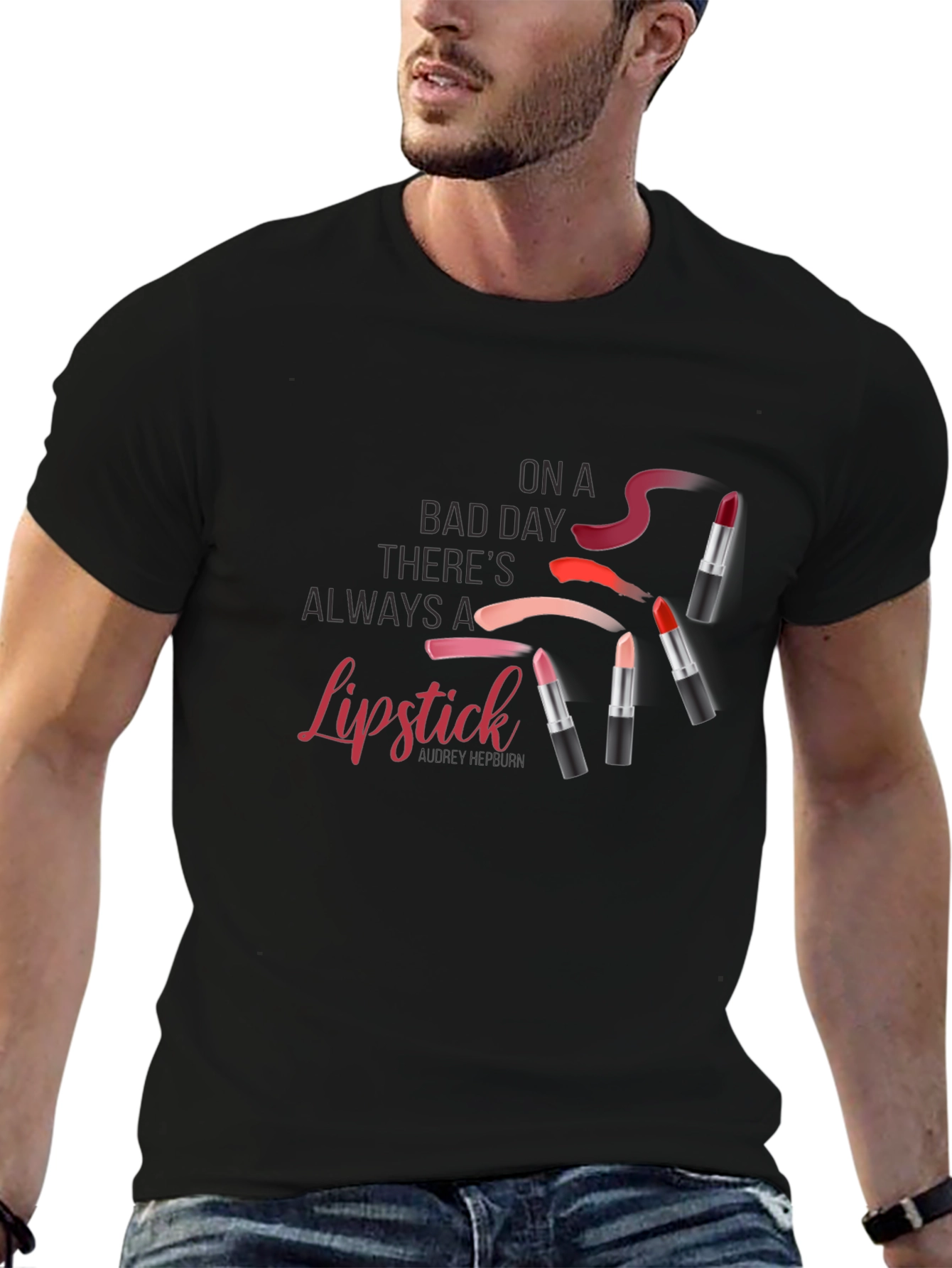 Lipstick Graphic Tee - Bad Day Fashion