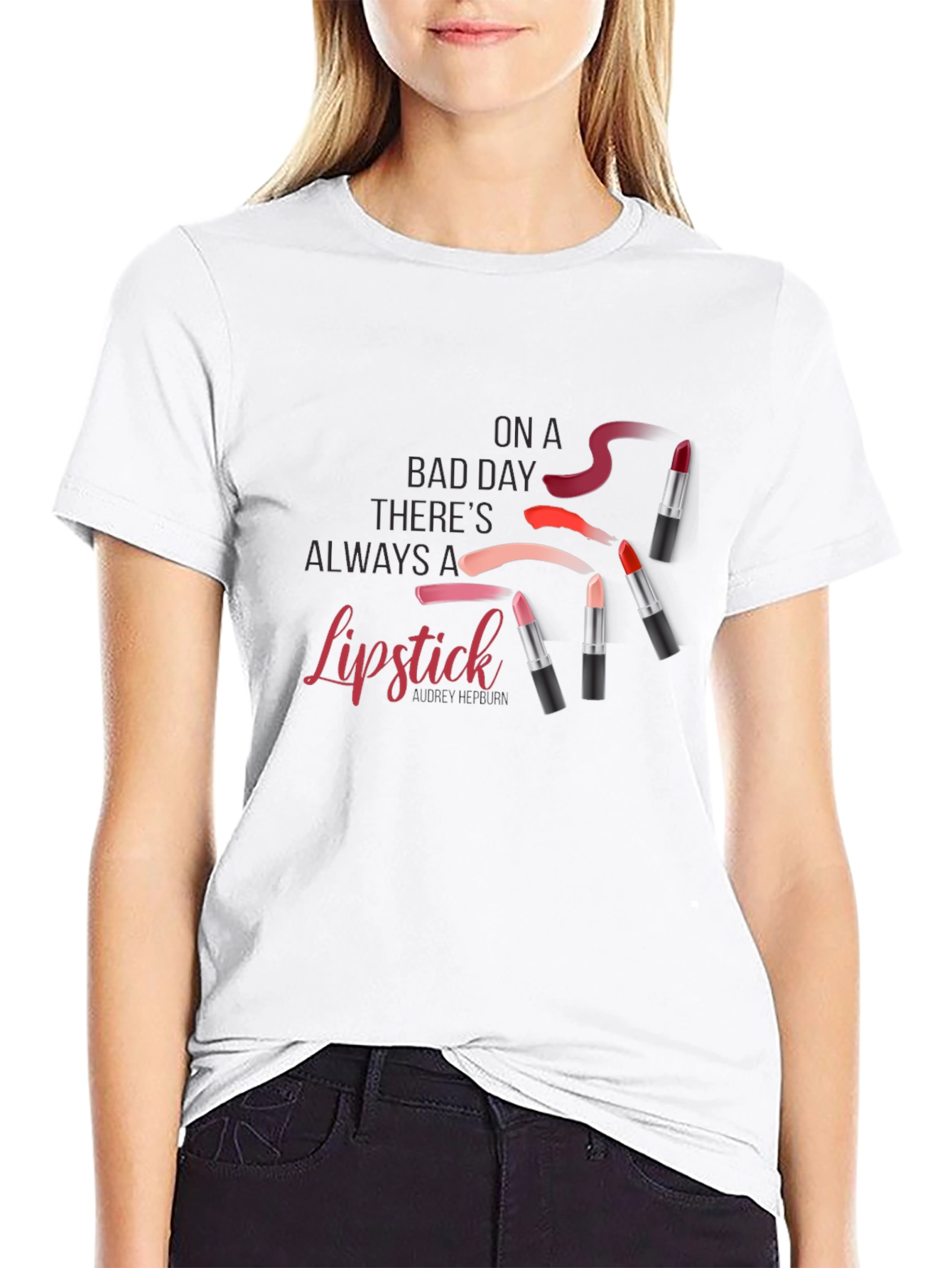 Lipstick Graphic Tee - Bad Day Fashion