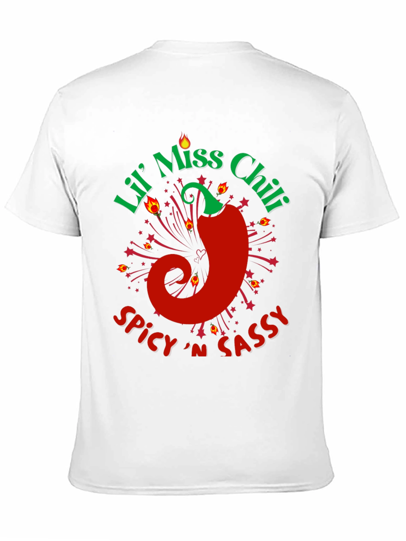 Lil Miss Chili Spicy n Sassy Graphic Tee