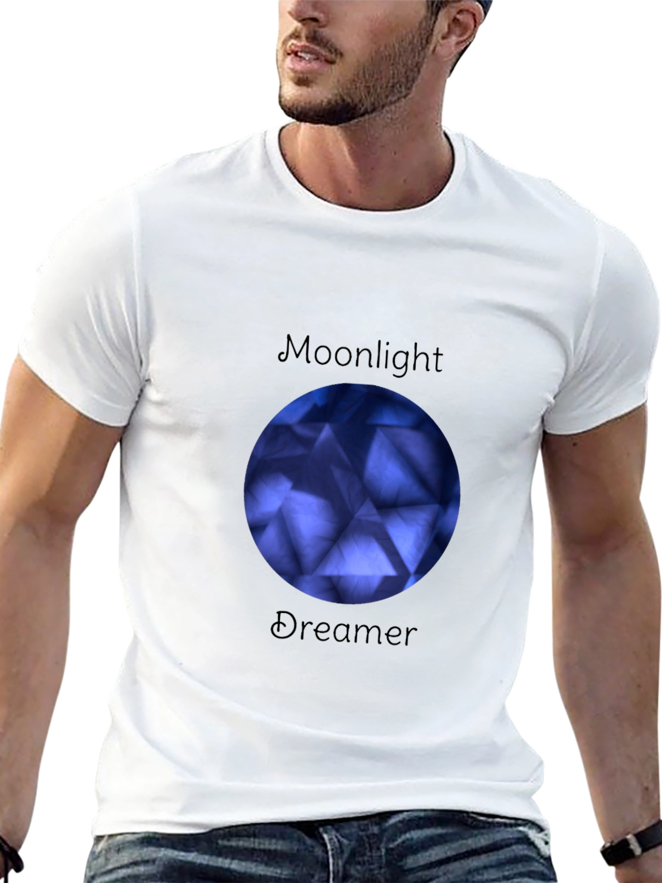 Moonlight Dreamer Graphic Tee - Stylish & Comfortable