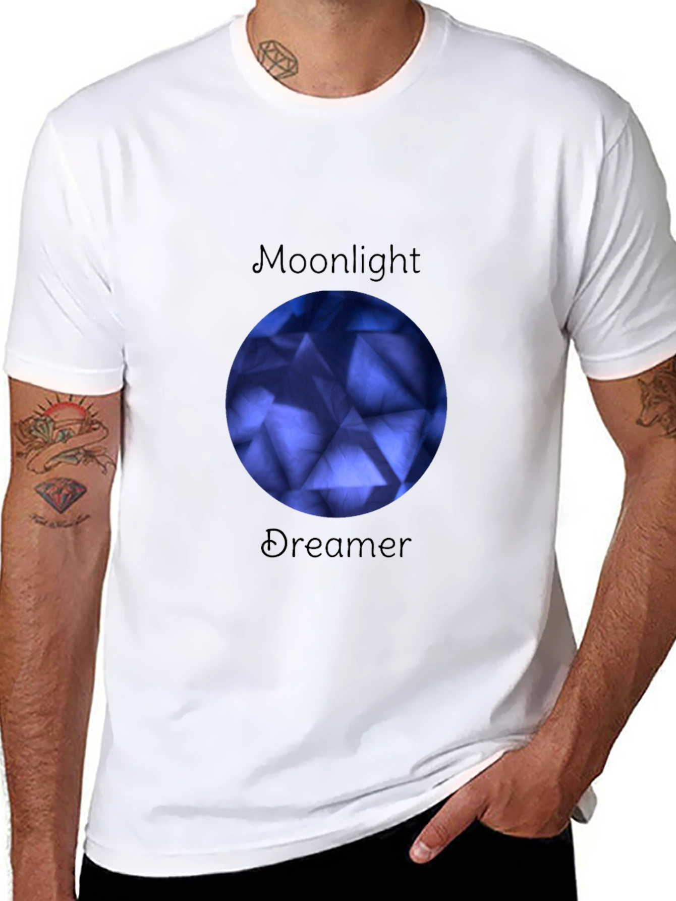 Moonlight Dreamer Graphic Tee - Stylish & Comfortable