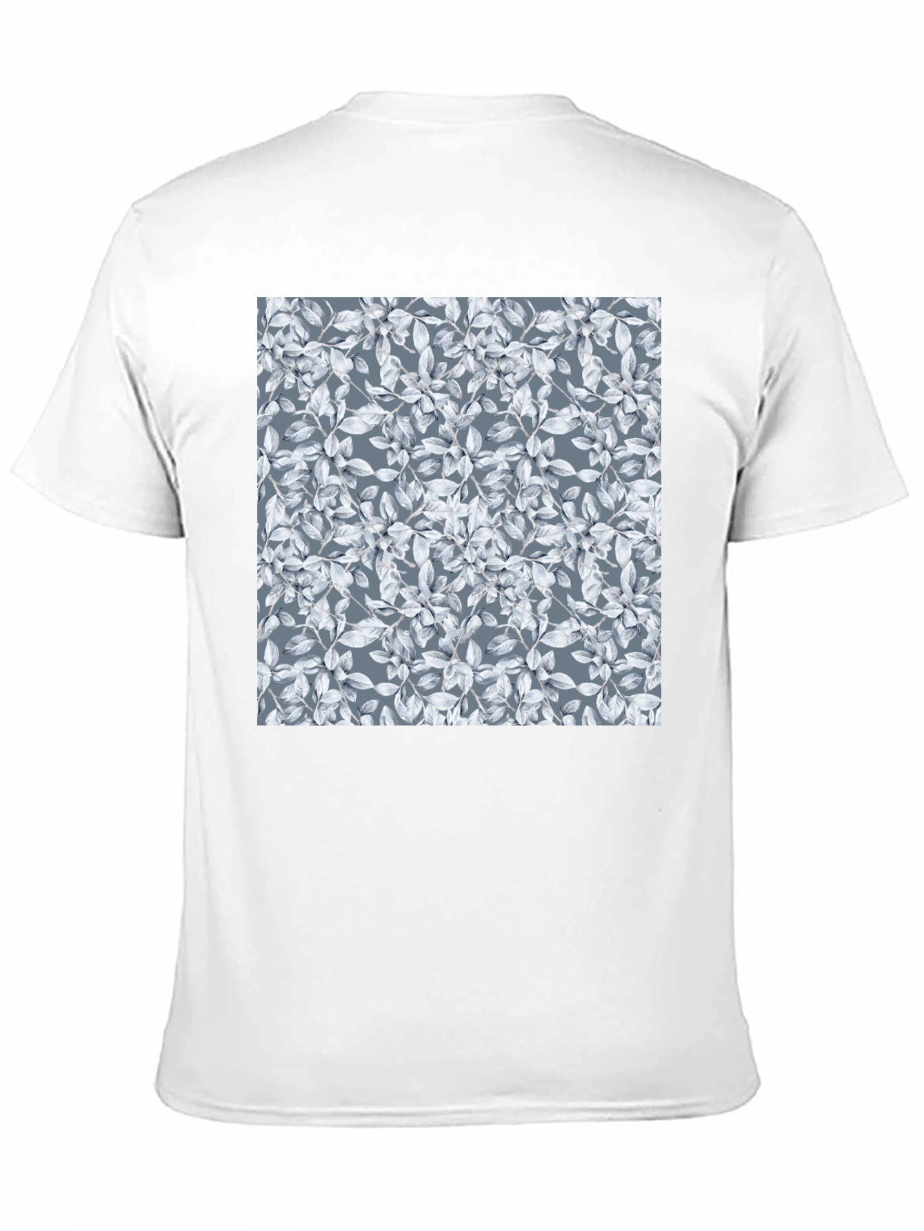 Leaf Pattern T-Shirt - Stylish Casual Wear