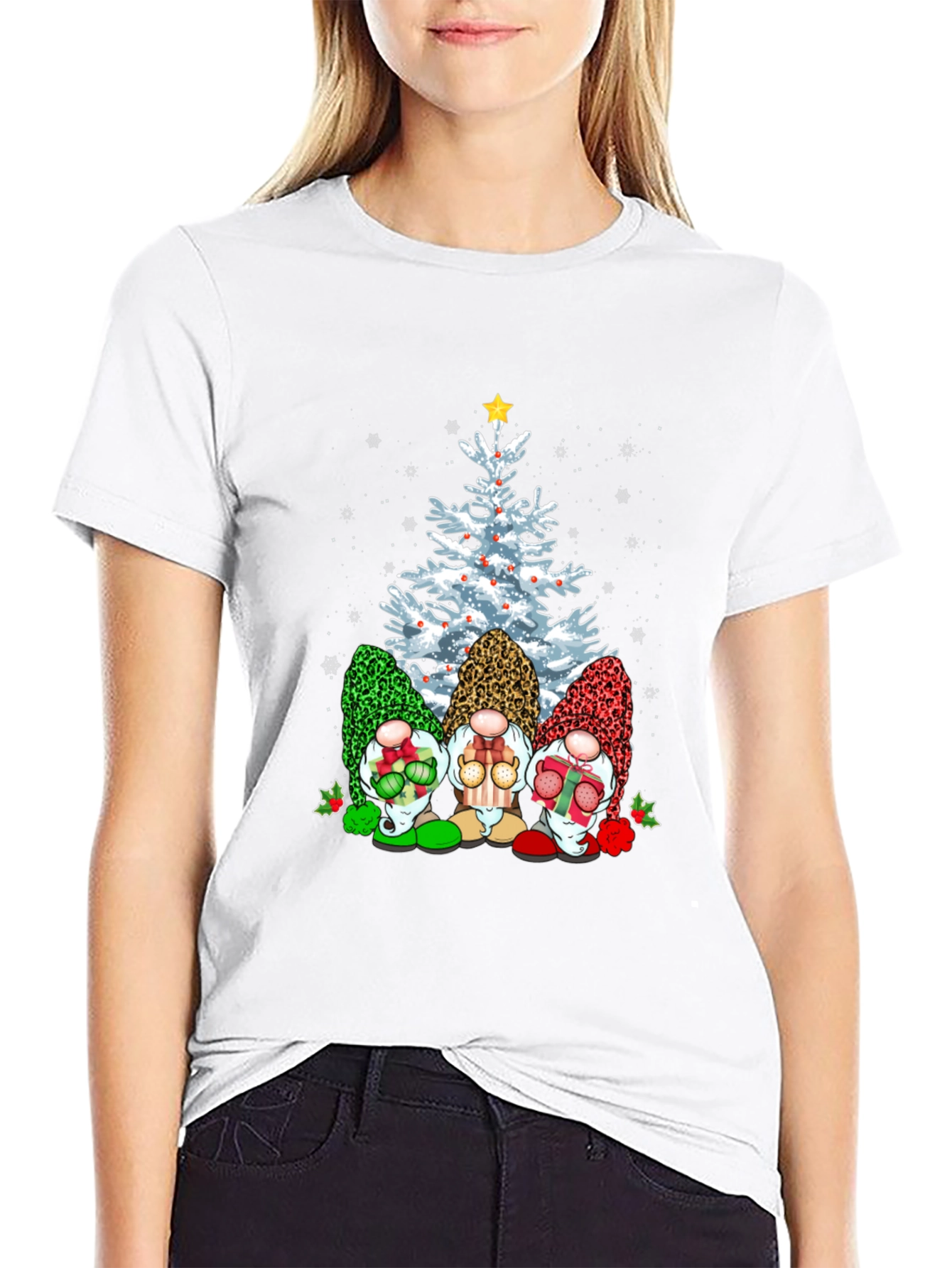 Gnome Christmas T-Shirt - Holiday Festive Tee