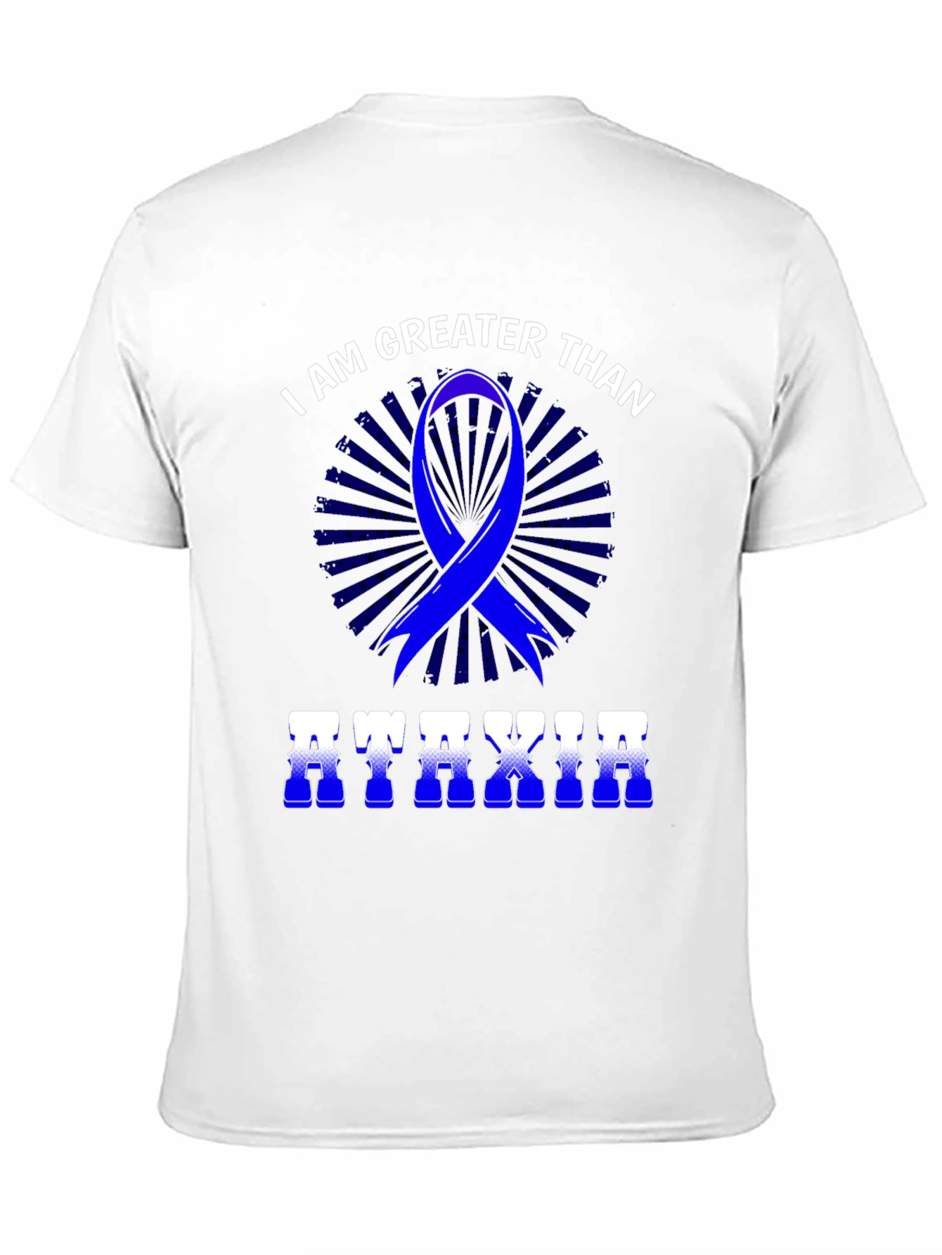 Ataxia Awareness T-Shirt - I Am Greater Than