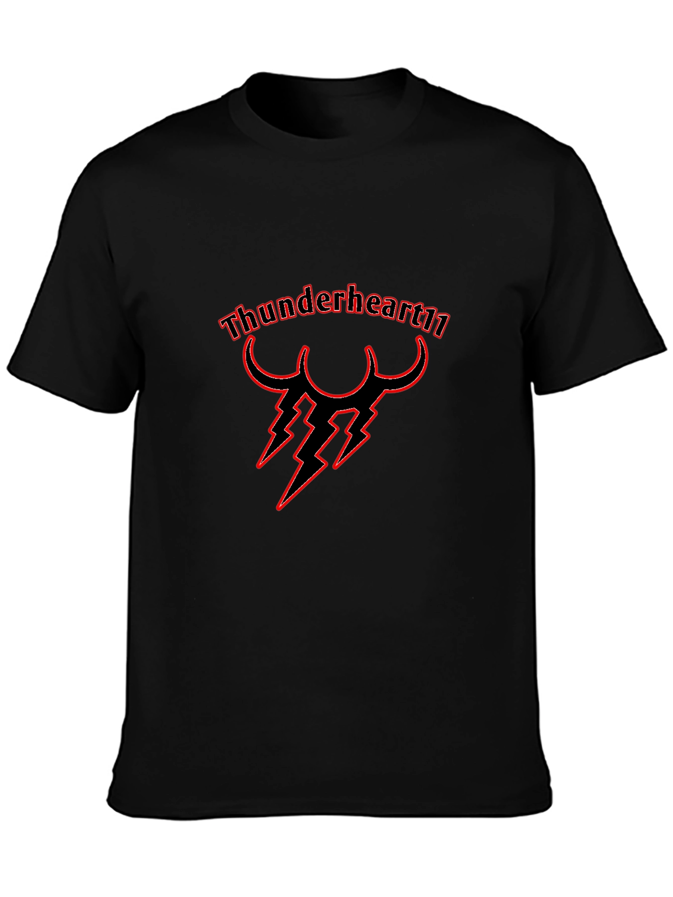Thunderheart11 Graphic Black T-Shirt