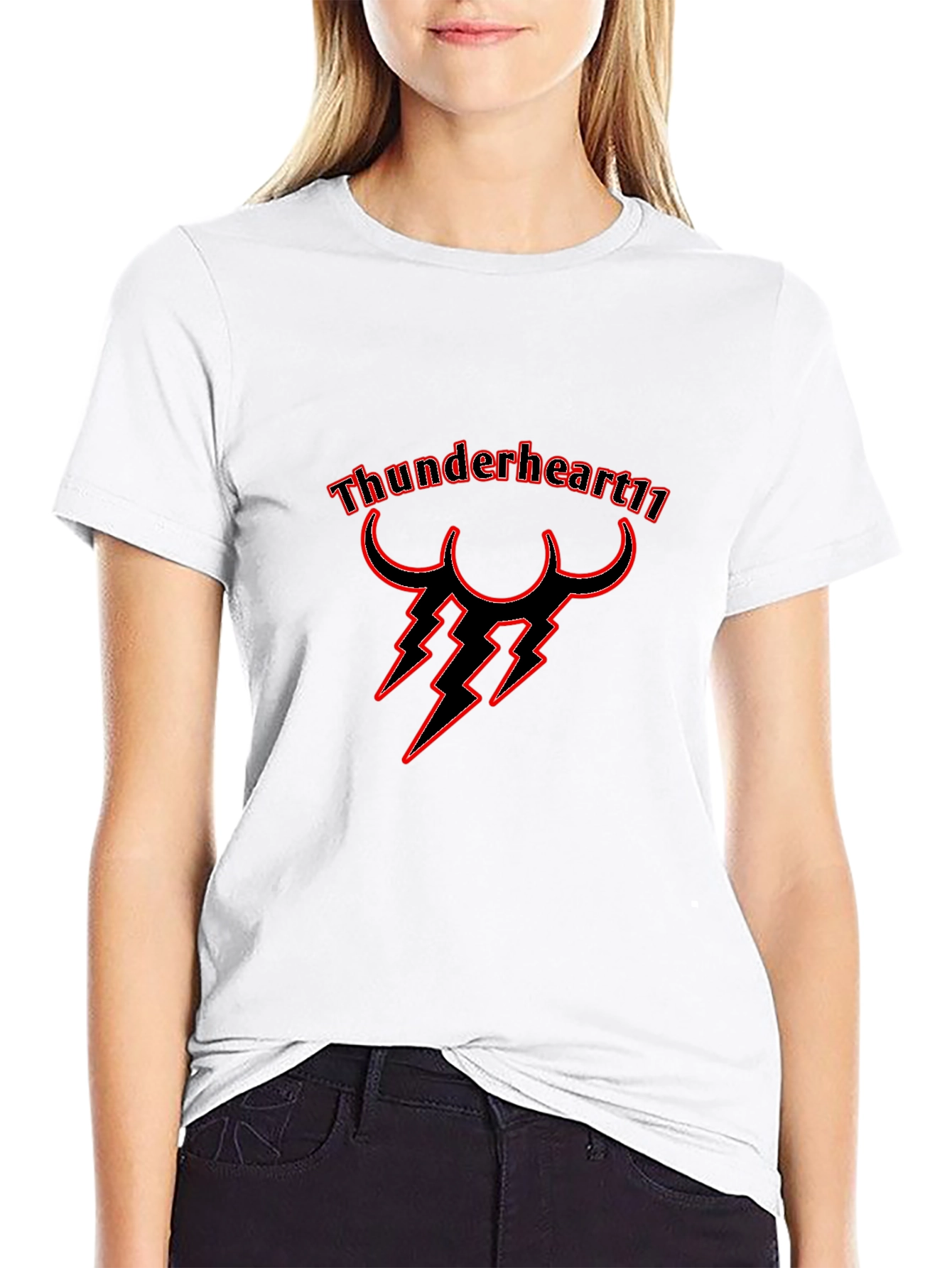 Thunderheart11 Graphic Black T-Shirt