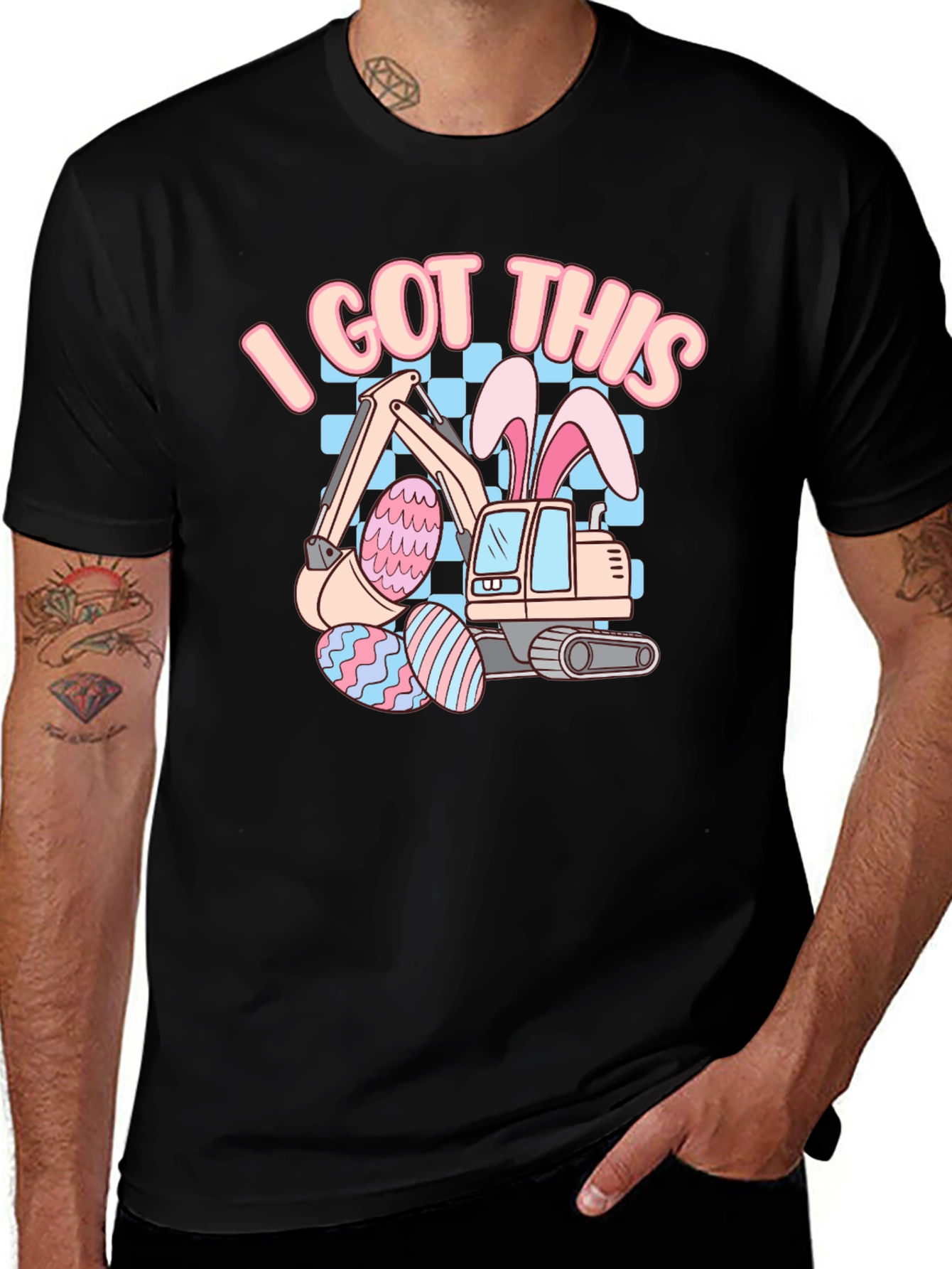 Easter Excavator T-Shirt - I Got This!
