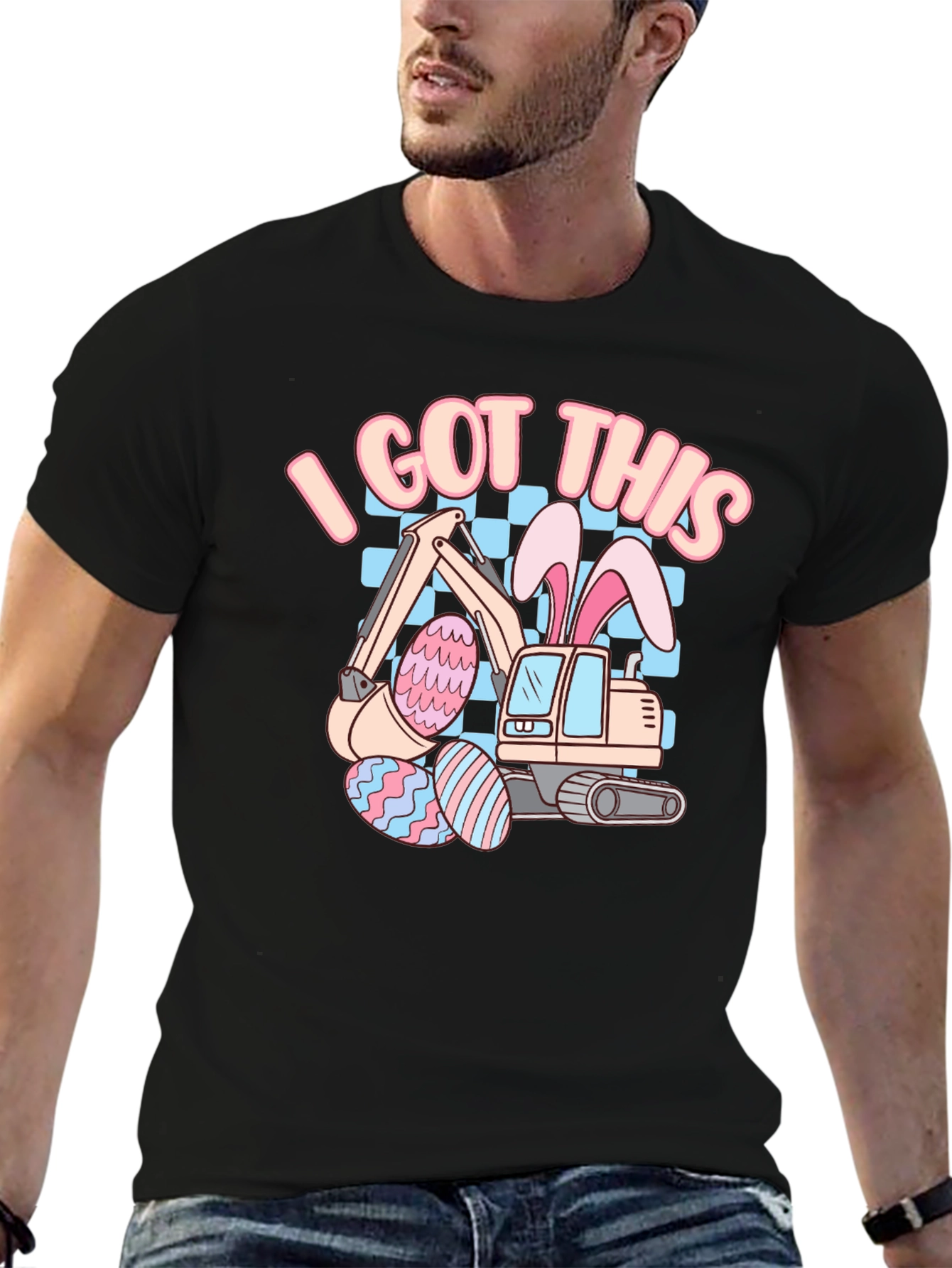 Easter Excavator T-Shirt - I Got This!