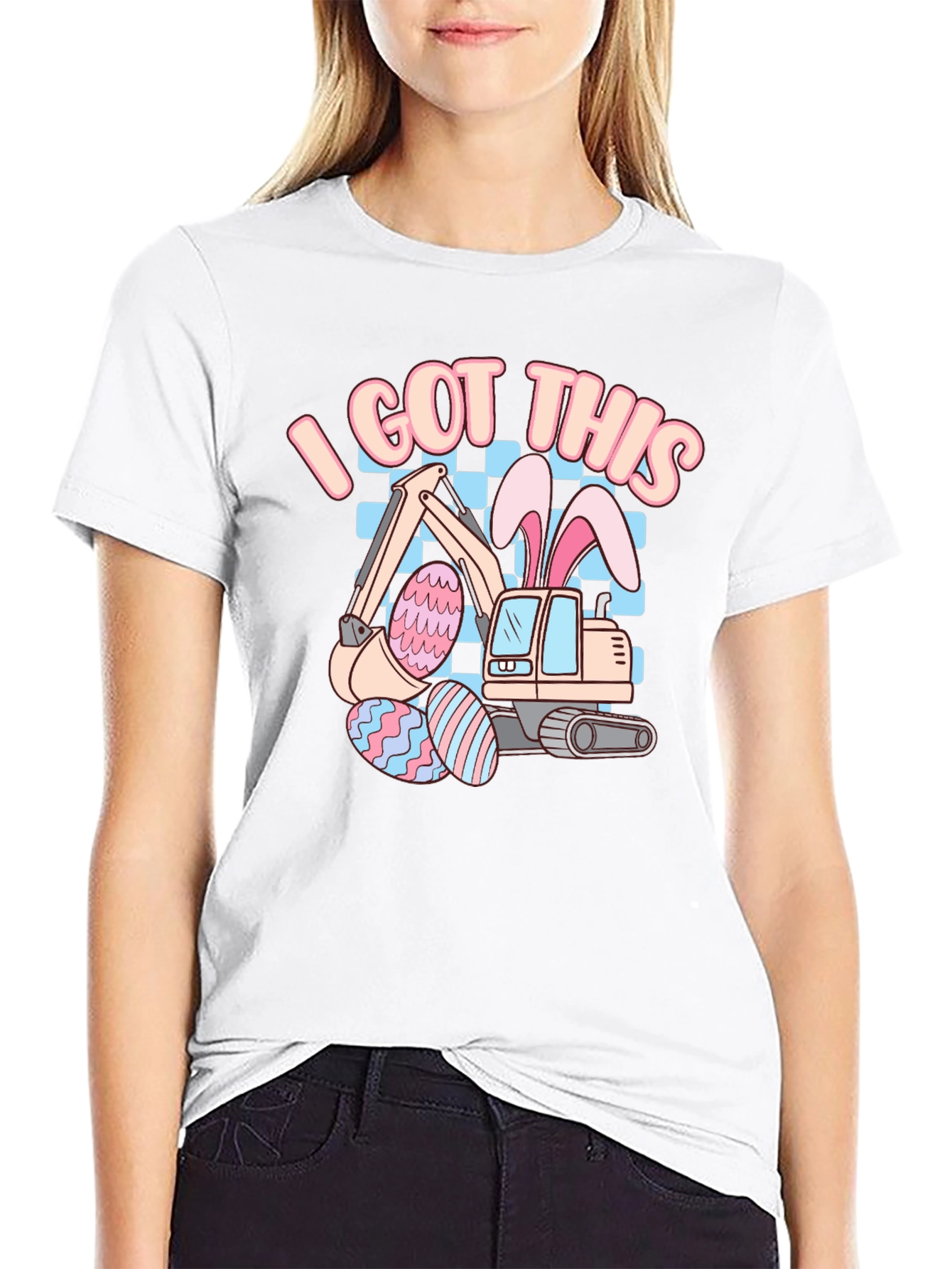 Easter Excavator T-Shirt - I Got This!