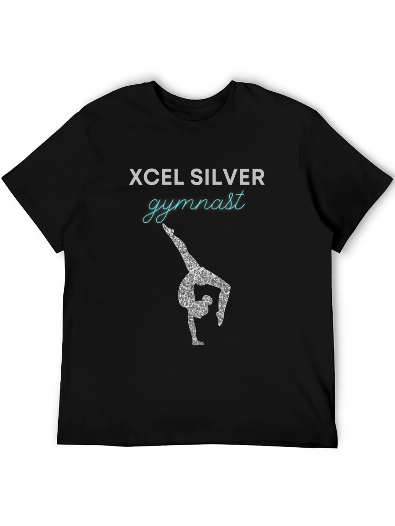Xcel Silver Gymnast Graphic T-Shirt