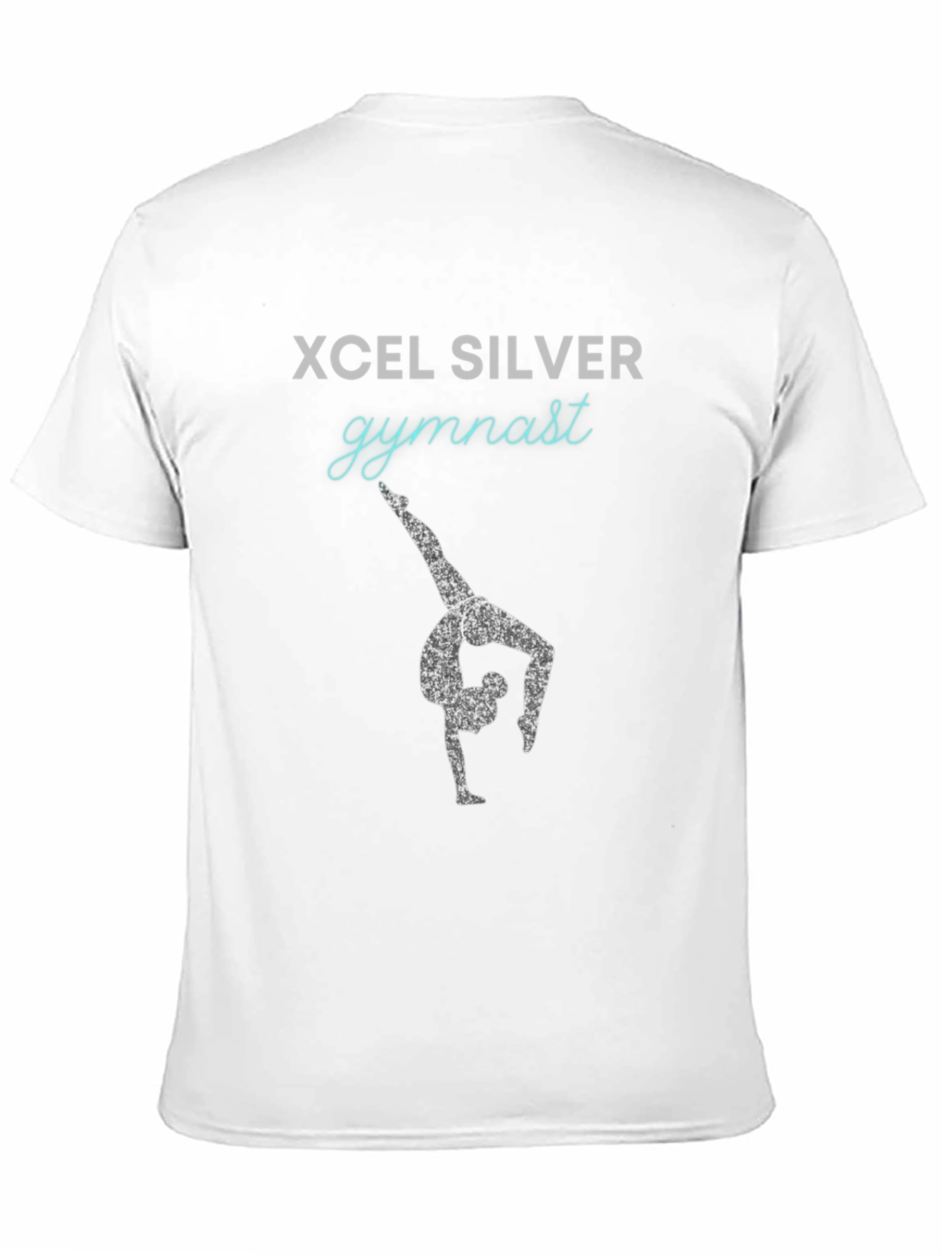 Xcel Silver Gymnast Graphic T-Shirt