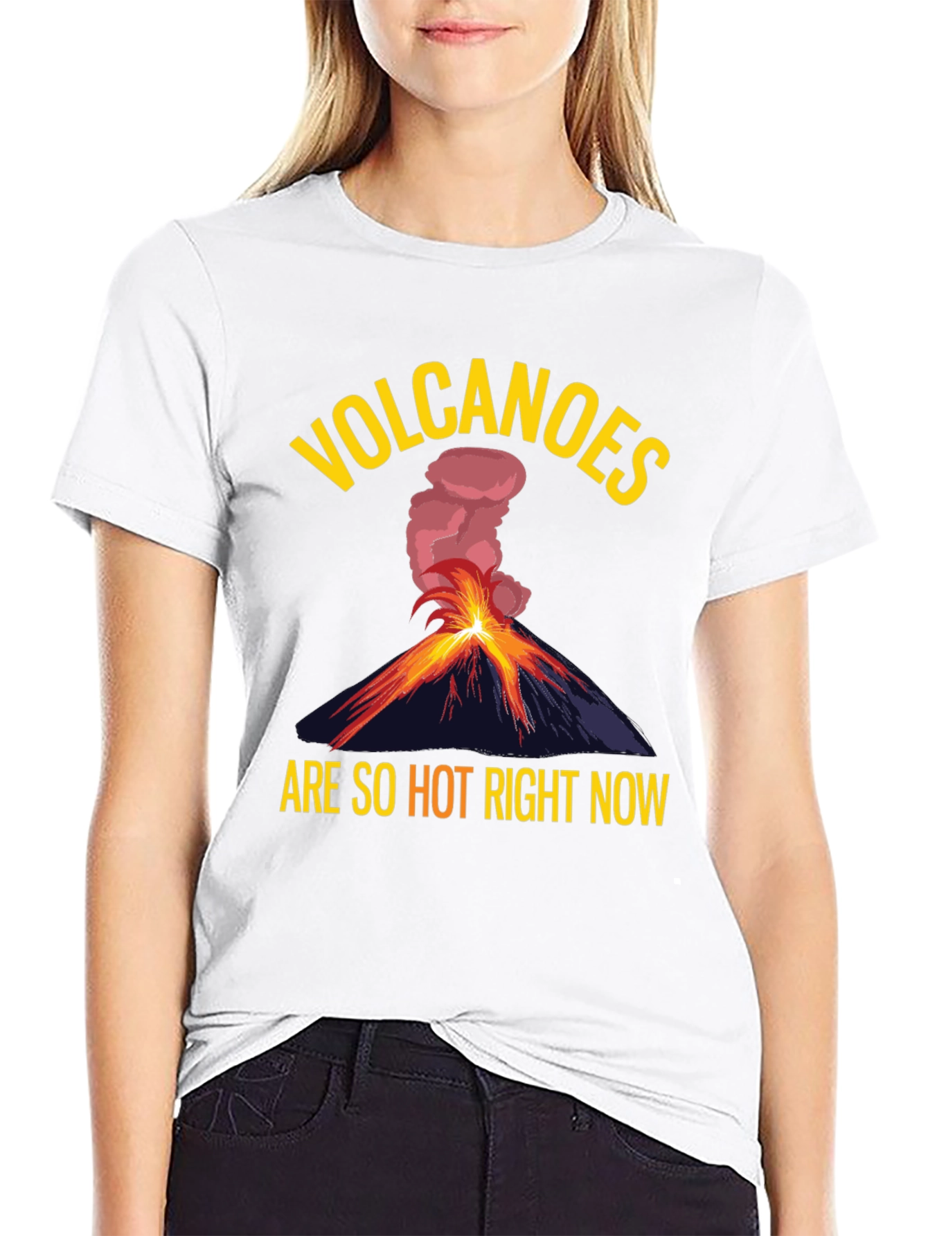 Volcanoes Are So Hot Right Now Graphic Tee