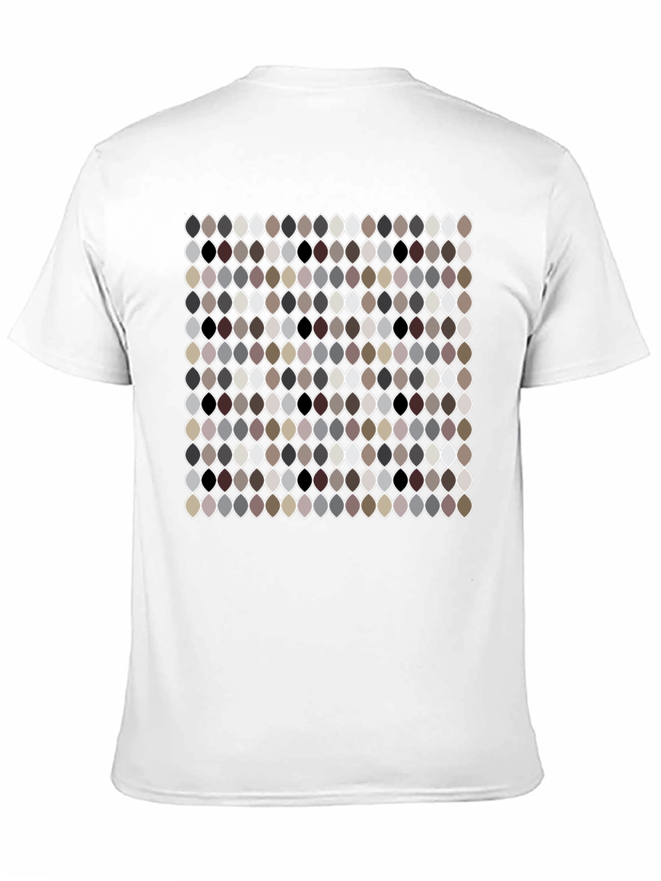 Patterned Black T-Shirt