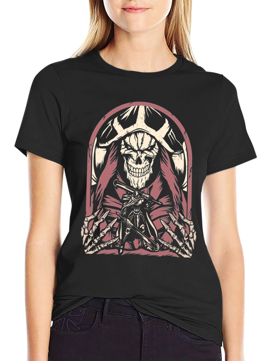 Grim Reaper Graphic Tee - Black